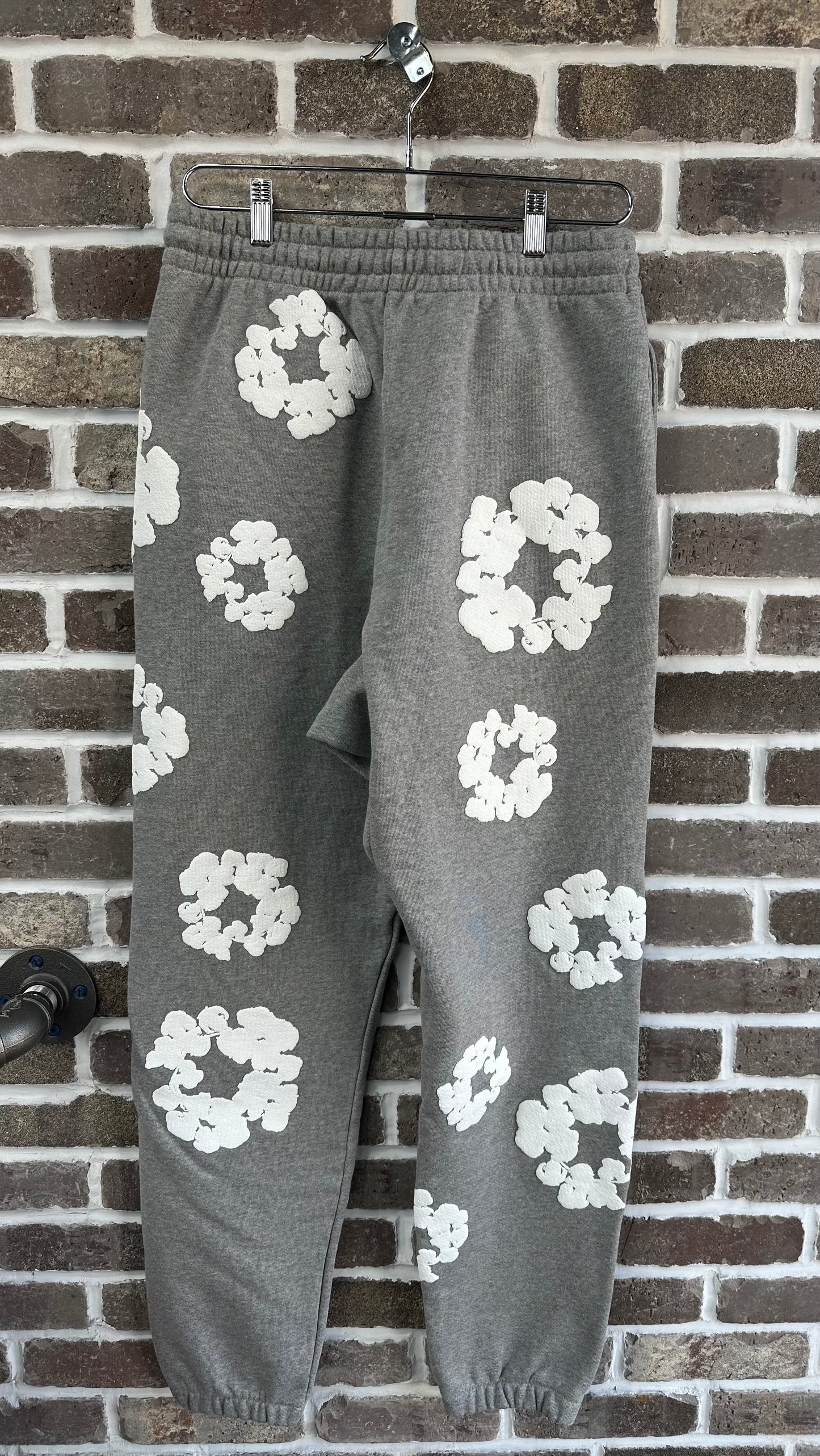Denim Tears The Cotton Wreath Sweatpants Grey