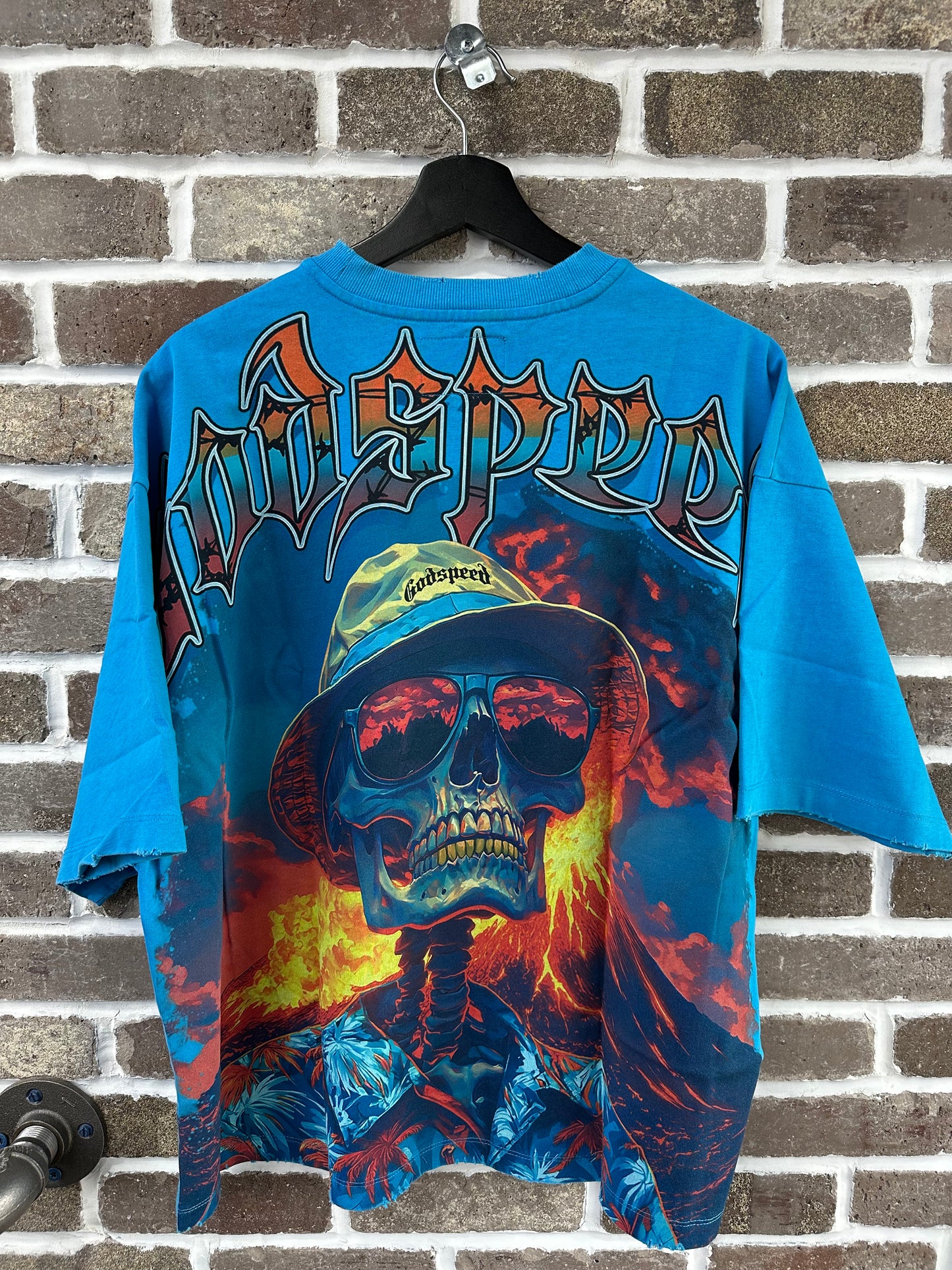 Godspeed Natural Disaster Tee Panther Blue