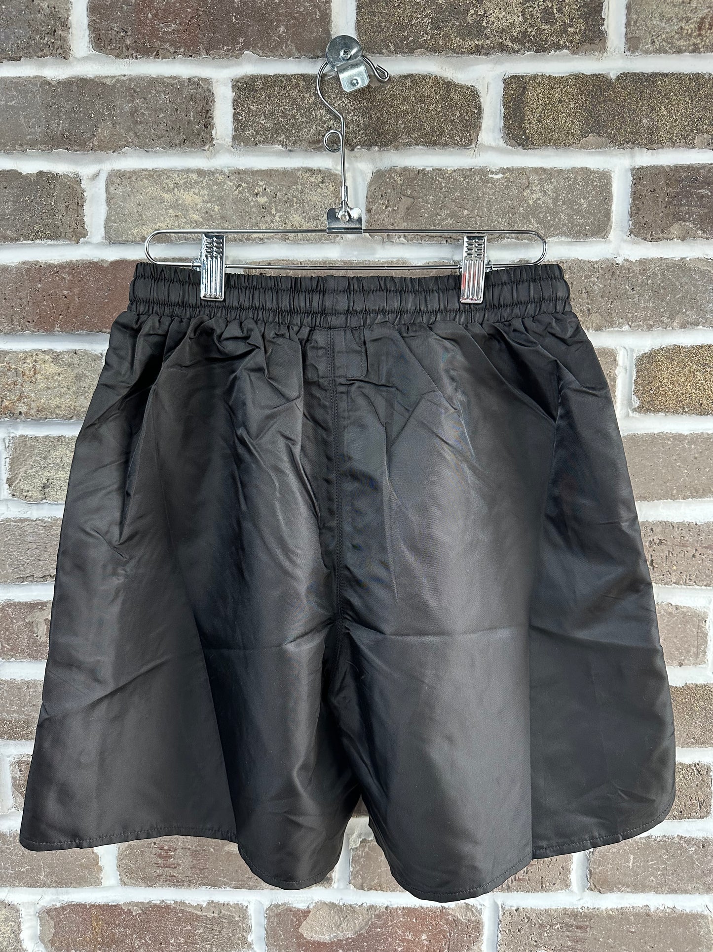 Saint Vanity Nylon Shorts Black