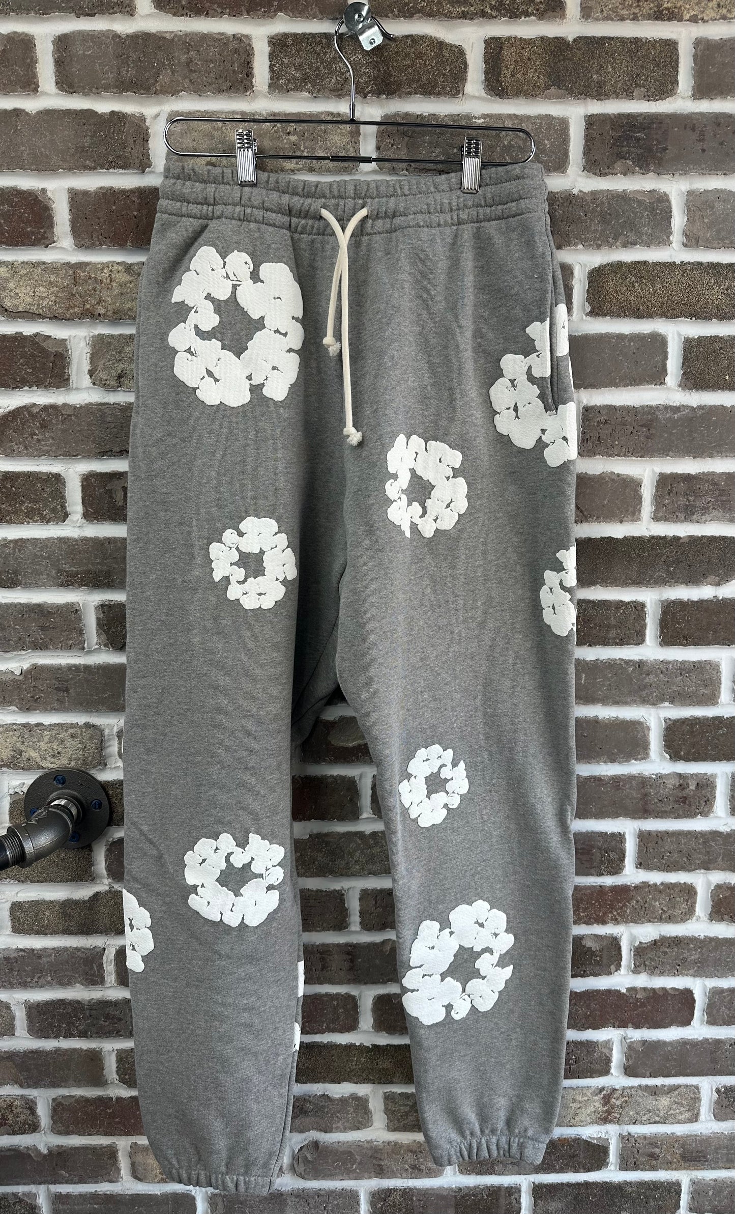 Denim Tears The Cotton Wreath Sweatpants Grey