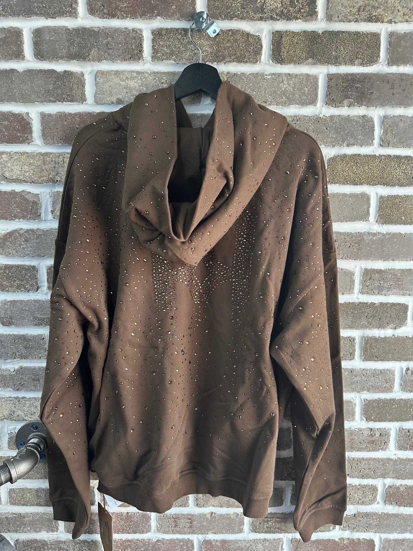 Birth Of Royal Child Brown 20K Diamond Hoodie