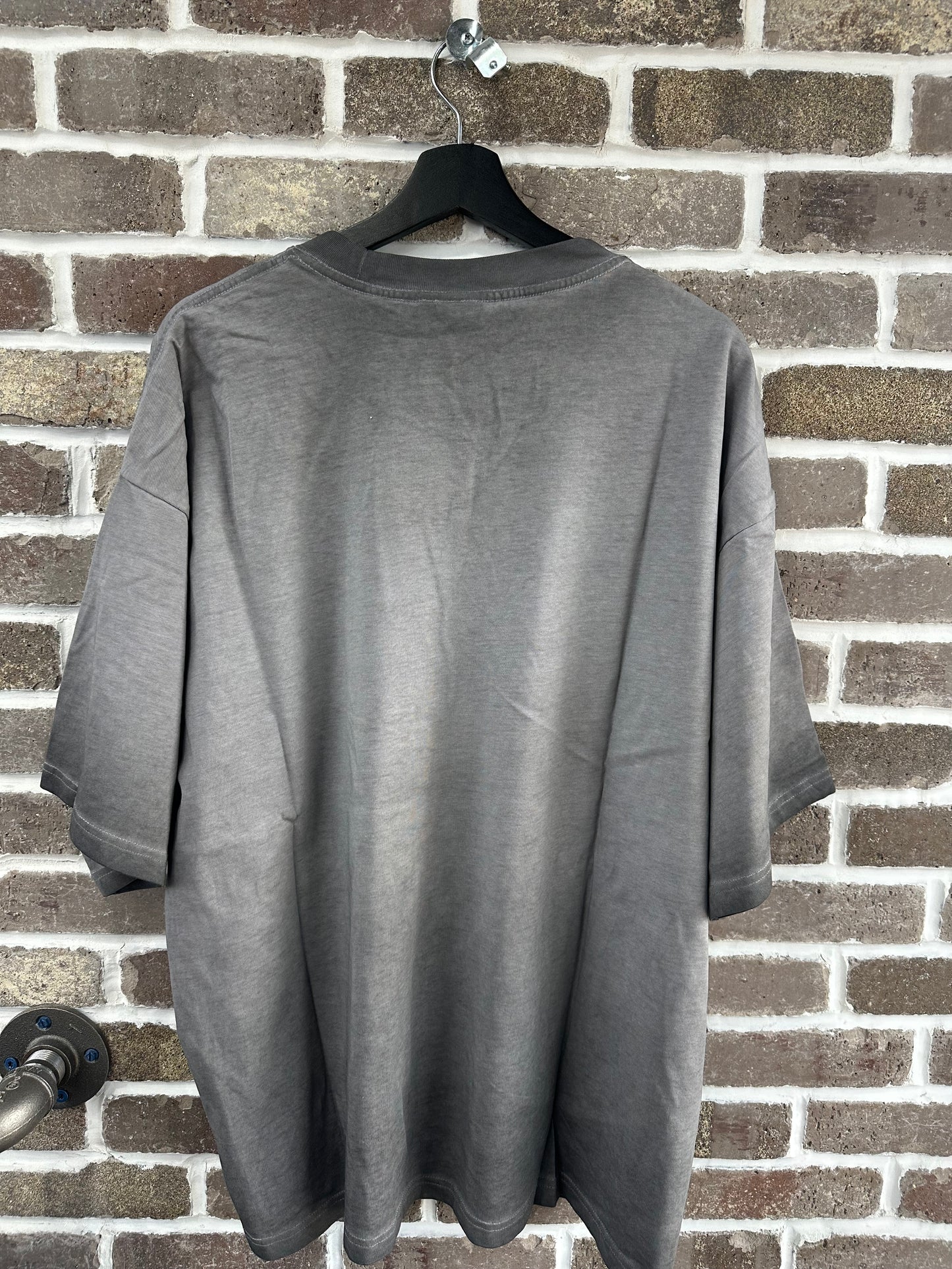 Saint Vanity Cross Tee Grey
