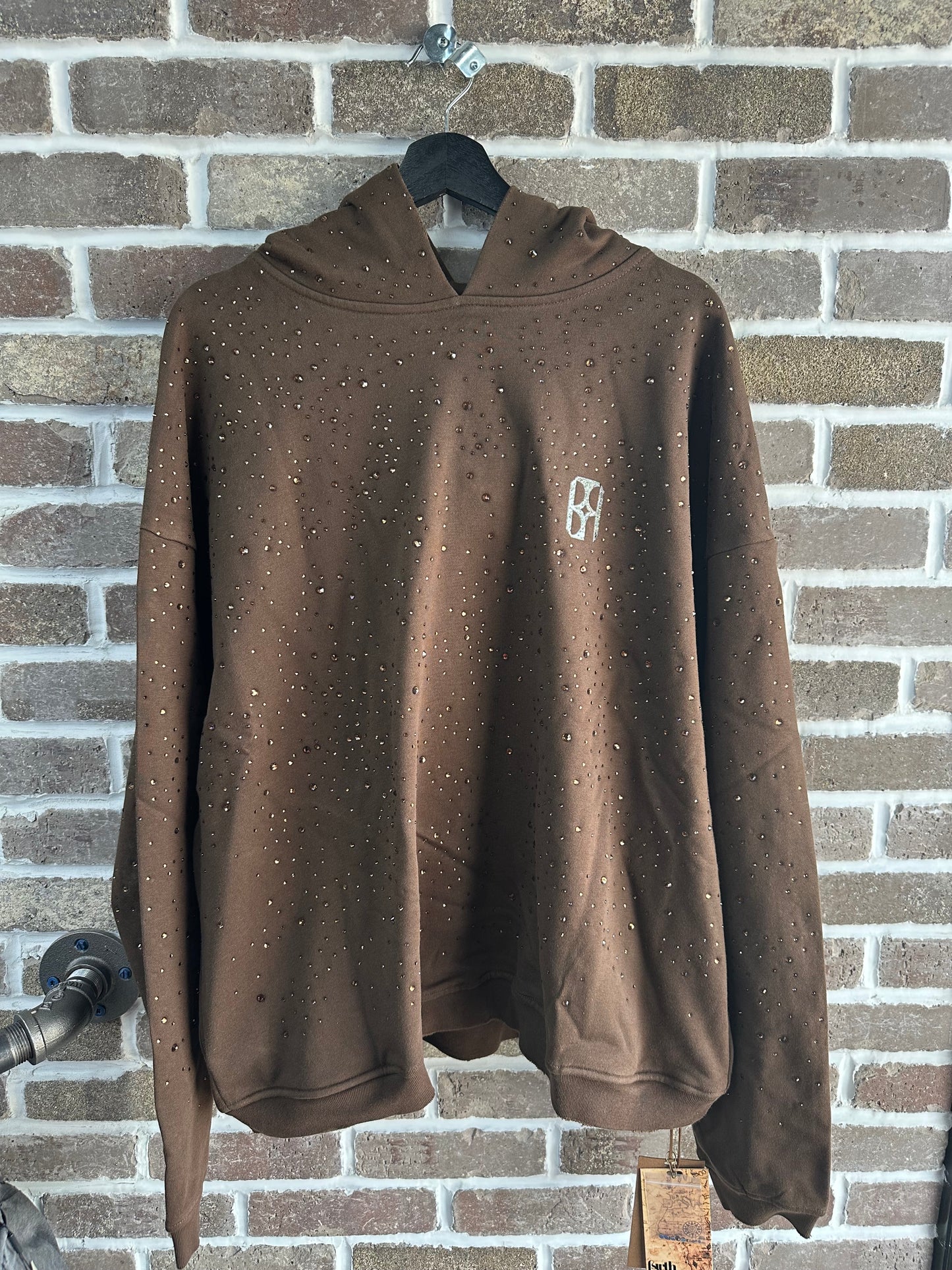 Birth Of Royal Child Brown 20K Diamond Hoodie