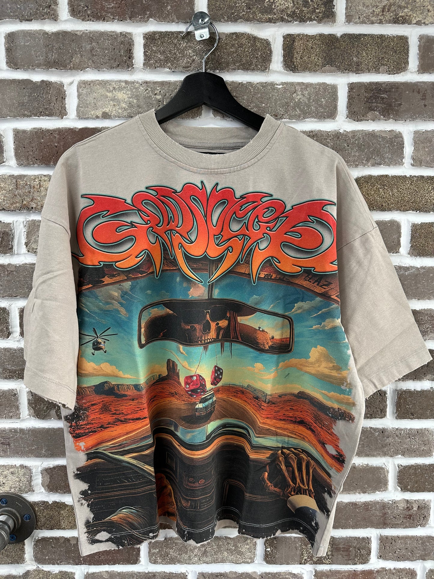 Godspeed On The Run Stone Tee