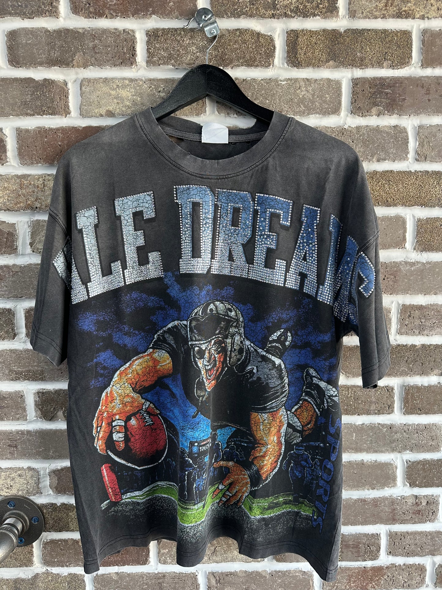 Vale Forever Gridiron Bling Tee Black