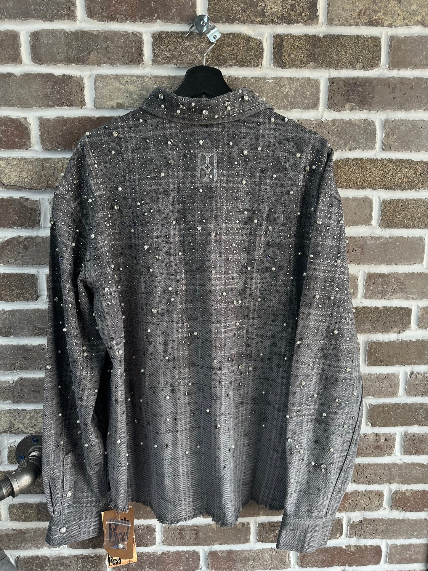 Birth Of Royal Child 20K Diamond Pearl Shirt Black