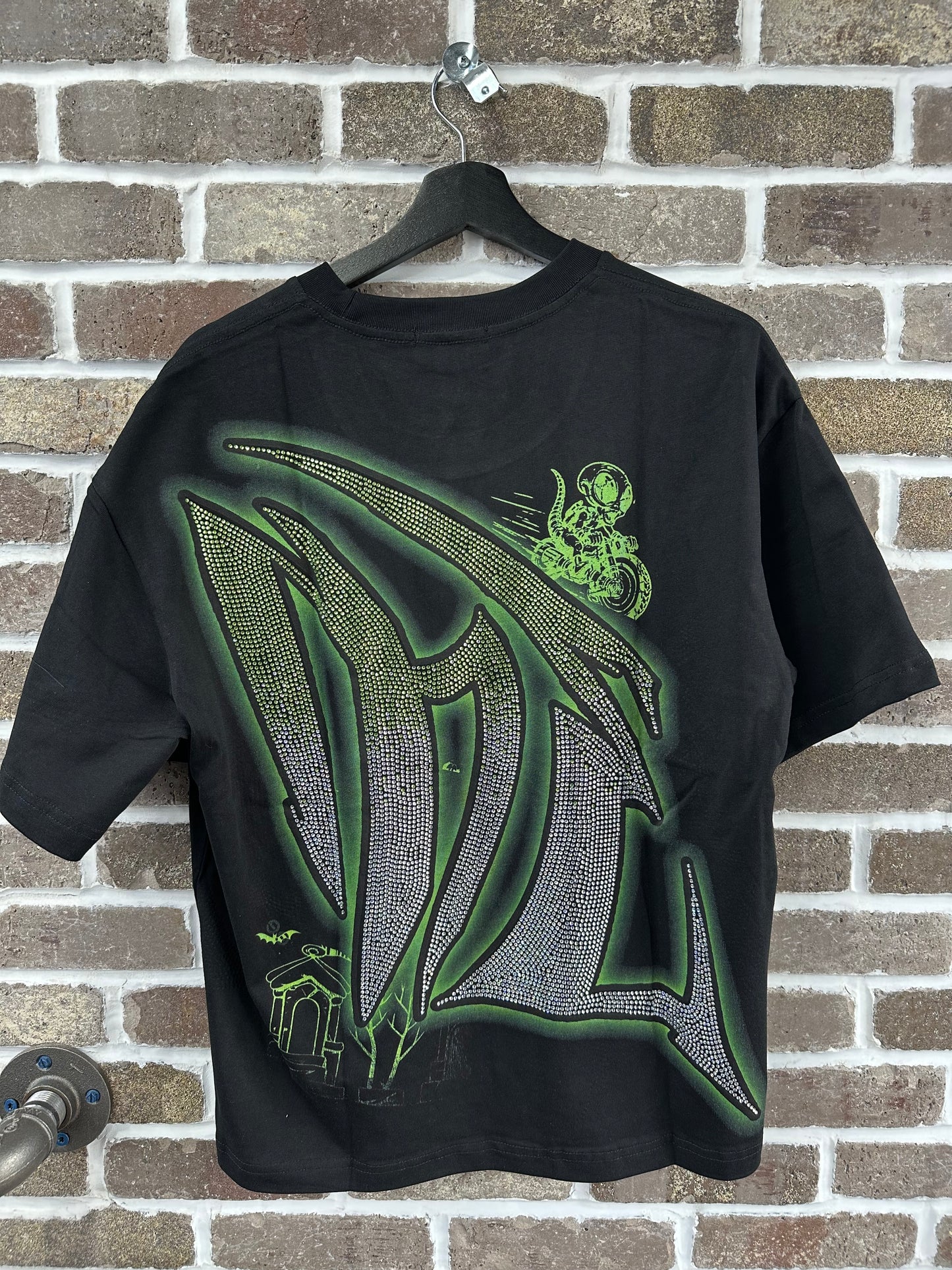 Mixed Emotion Goblin Rhinestone Tee