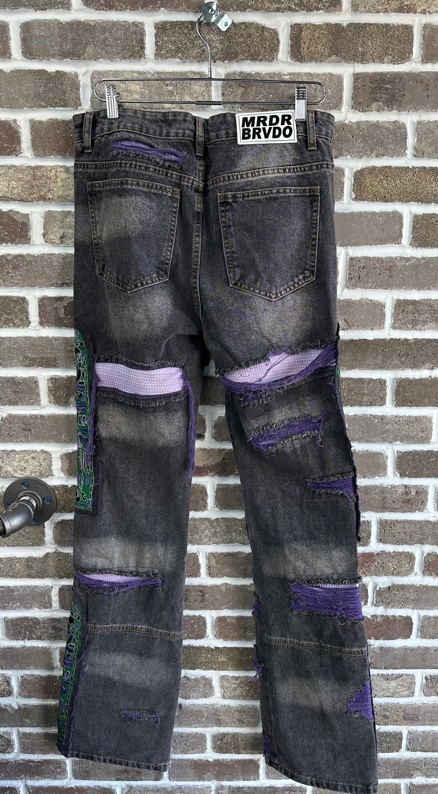 Who Decides War Coal Velet Fushion Jeans