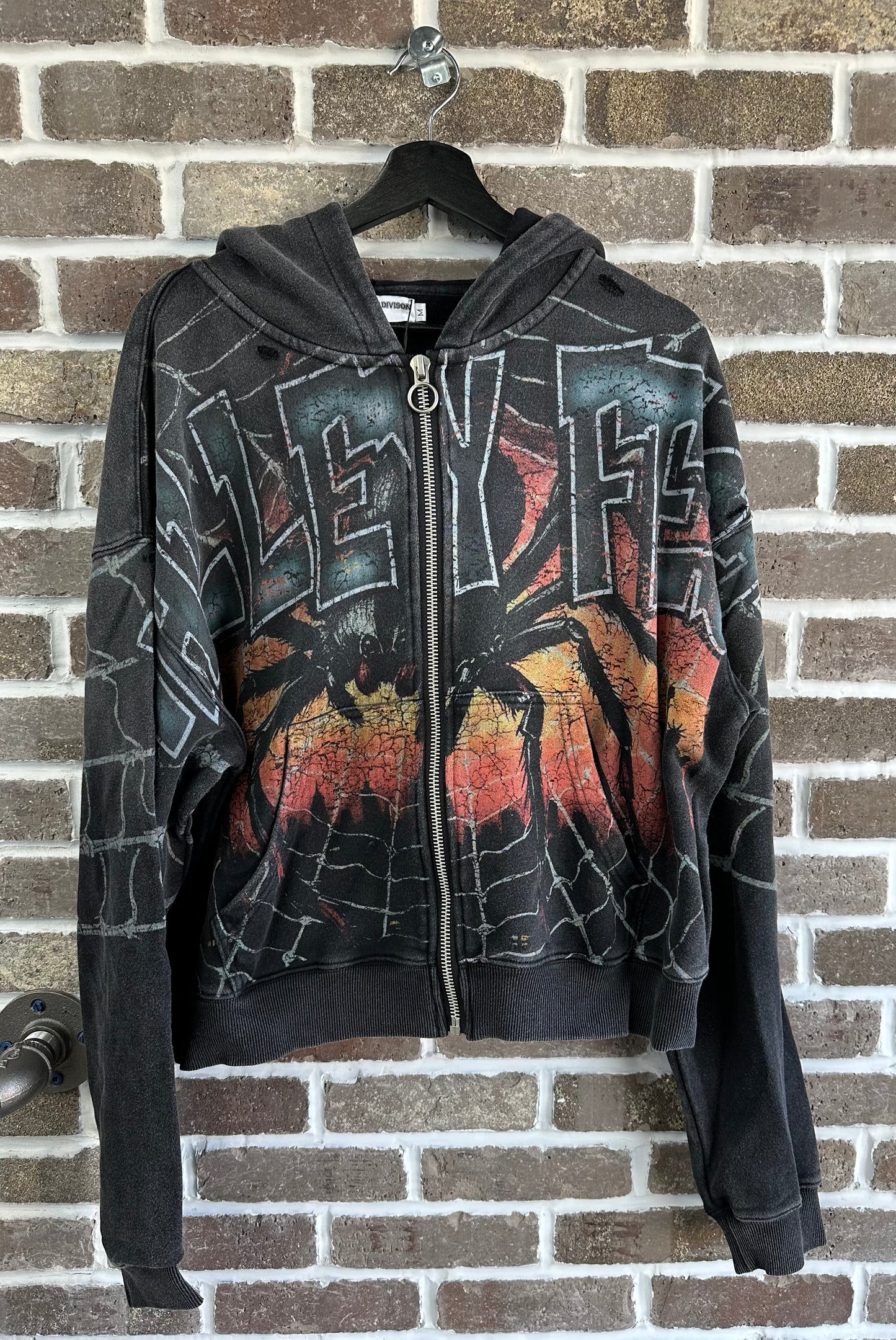 Vale Forever Widow Big Zip Up Hoodie