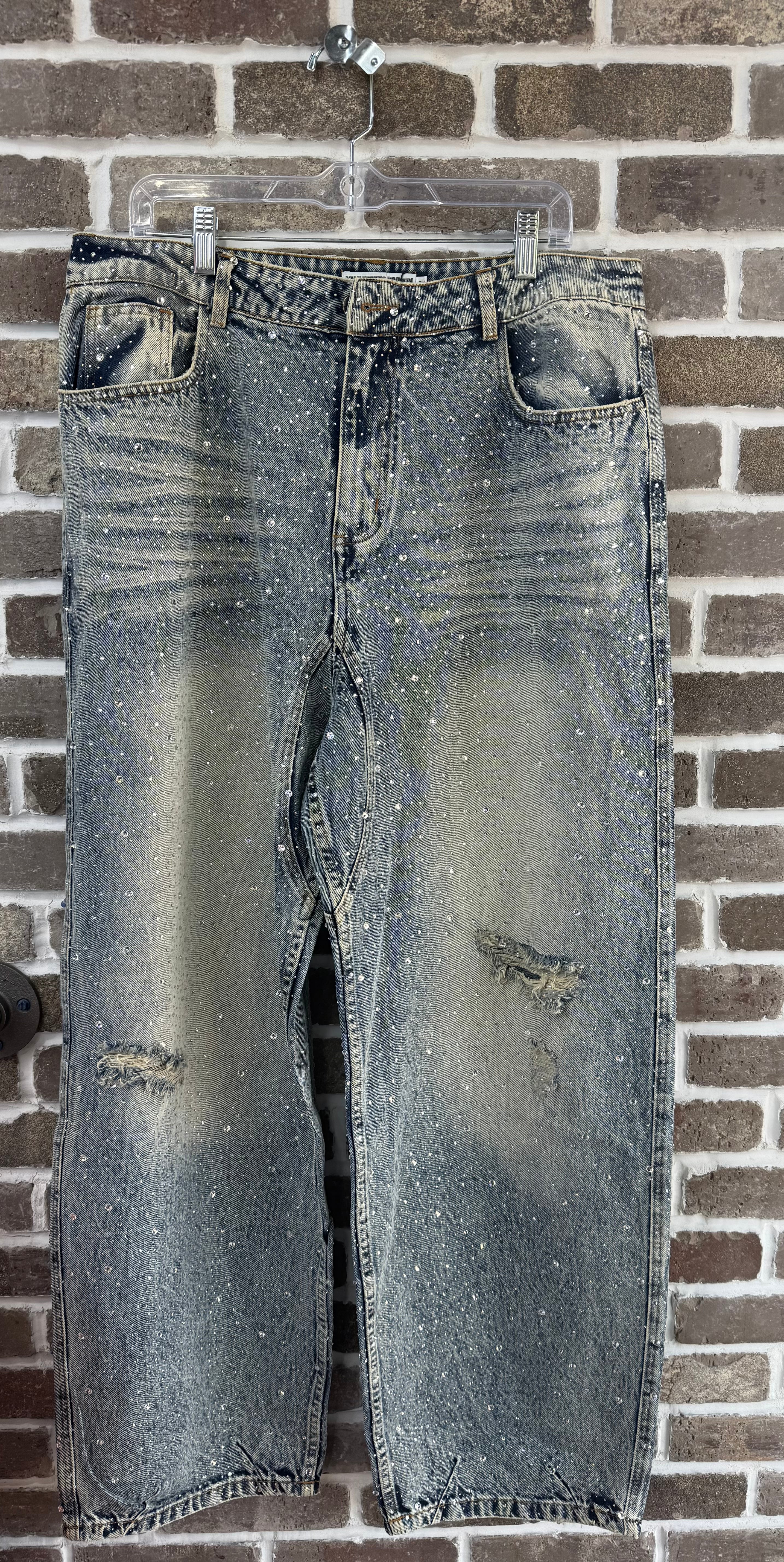 Vale Forever Classic Rain Light Wash Denim Jeans