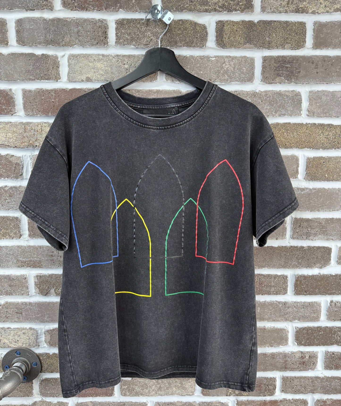 Who Decides War Interwoven Short Sleeve Black