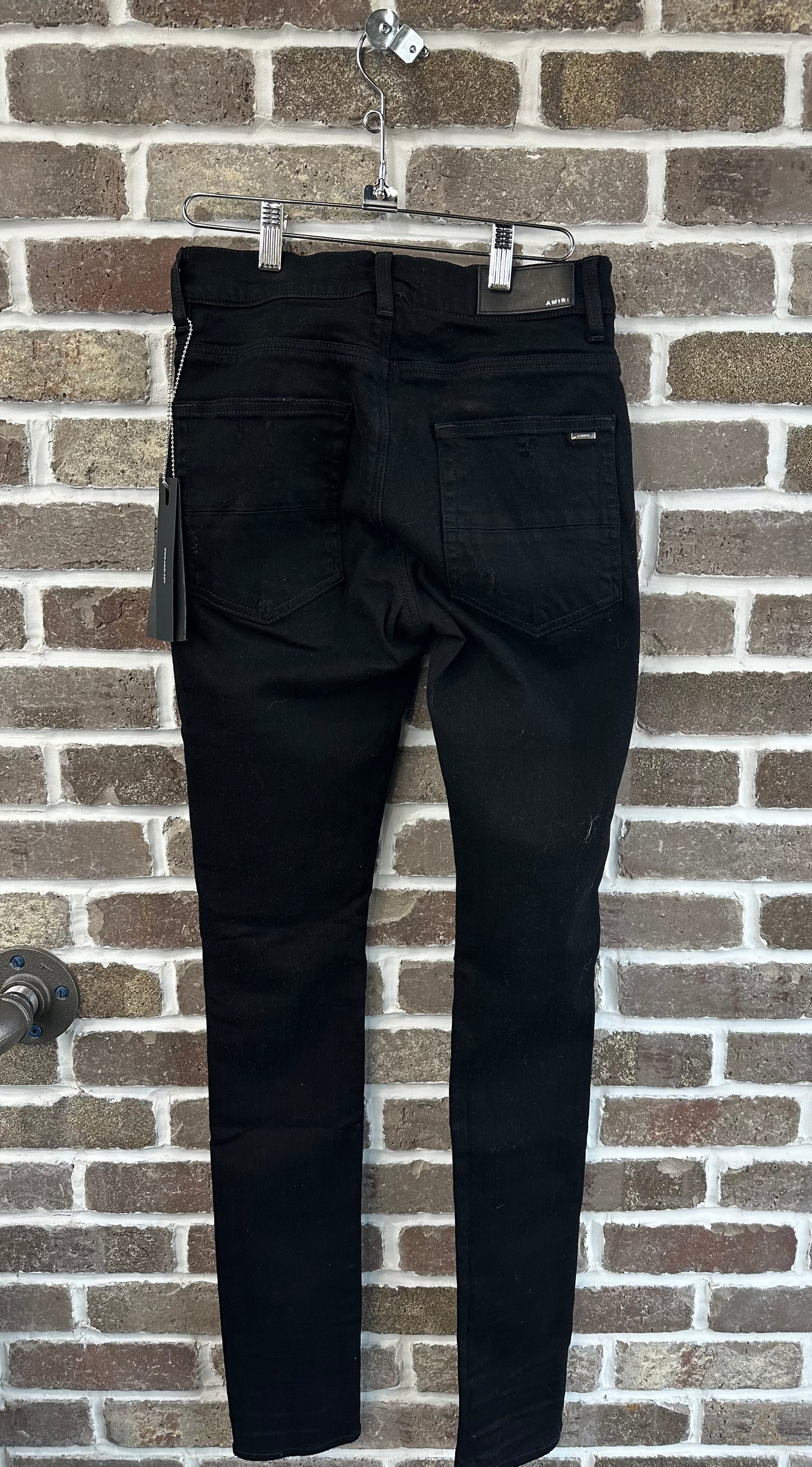 Amiri MX1 Rhinestone Black Jeans