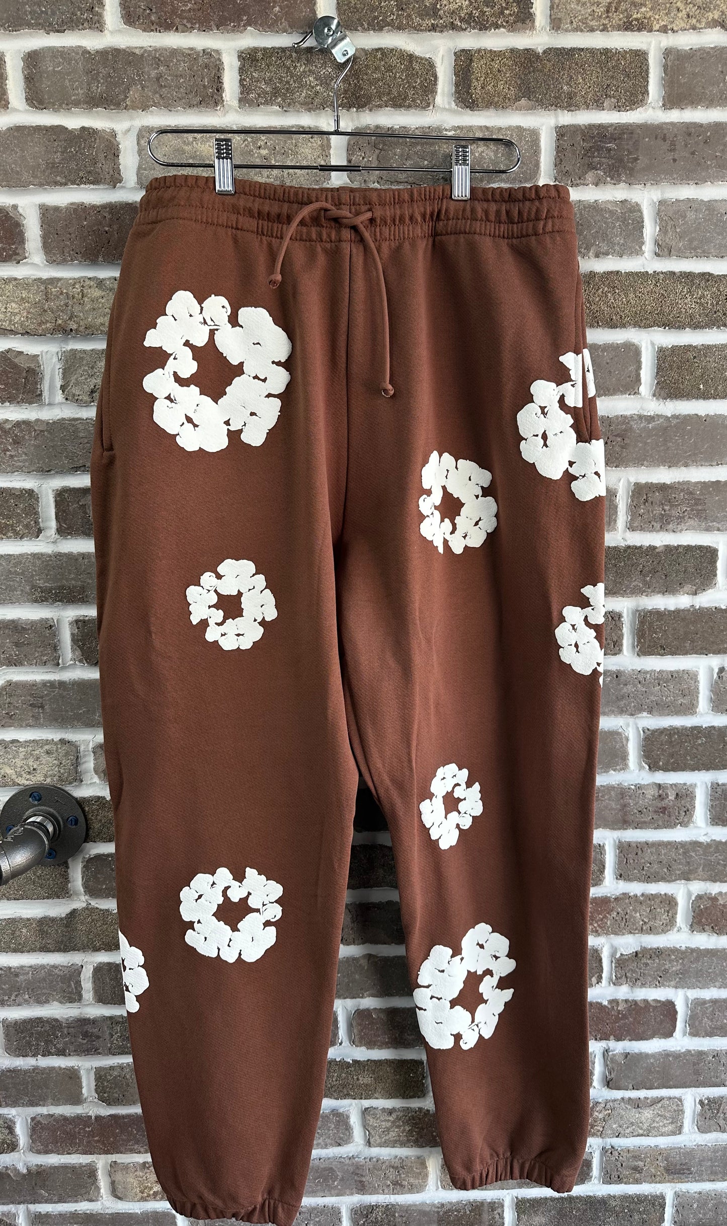 Denim Tears The Cotton Wreath Sweatpants Brown