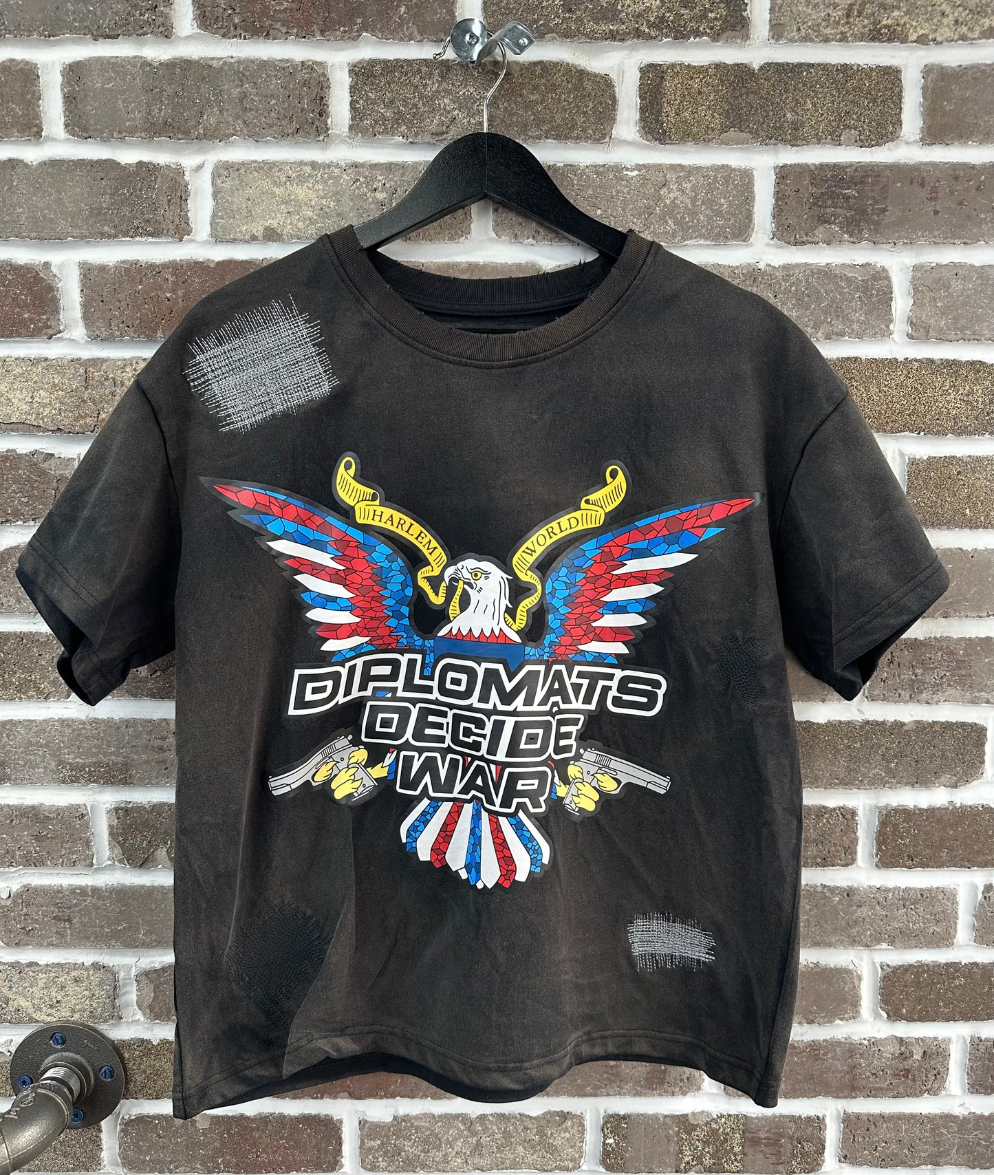 Who Decides War Diplomats Tee Black