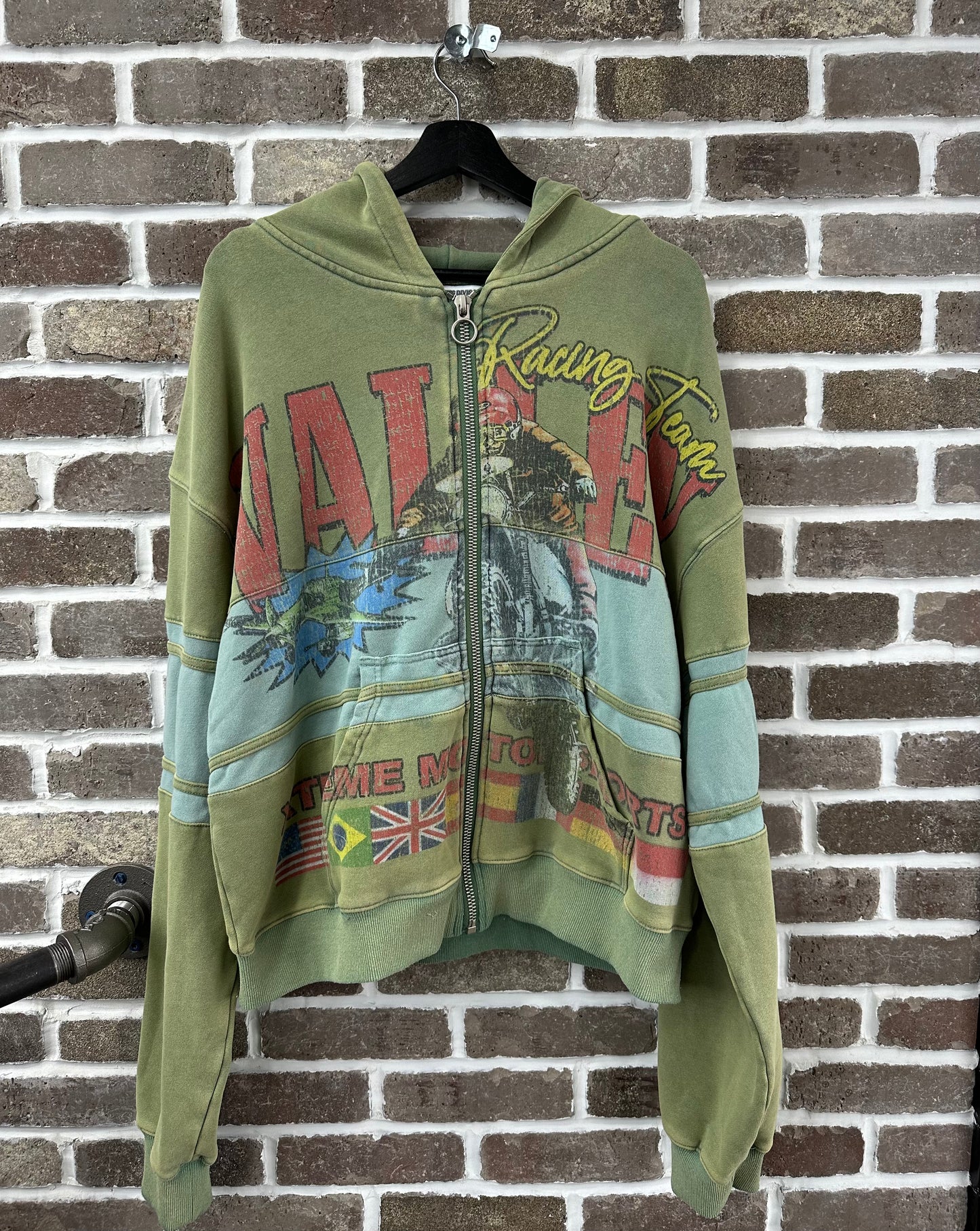 Vale Forever Xtreme Motocross Zip Up Hoodie
