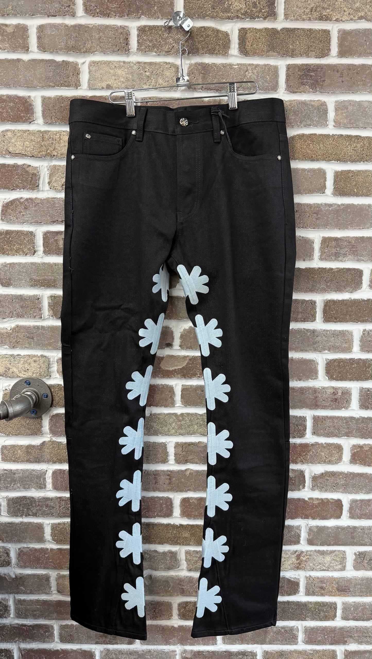 Lost Shdws Black Frost Denim Jeans