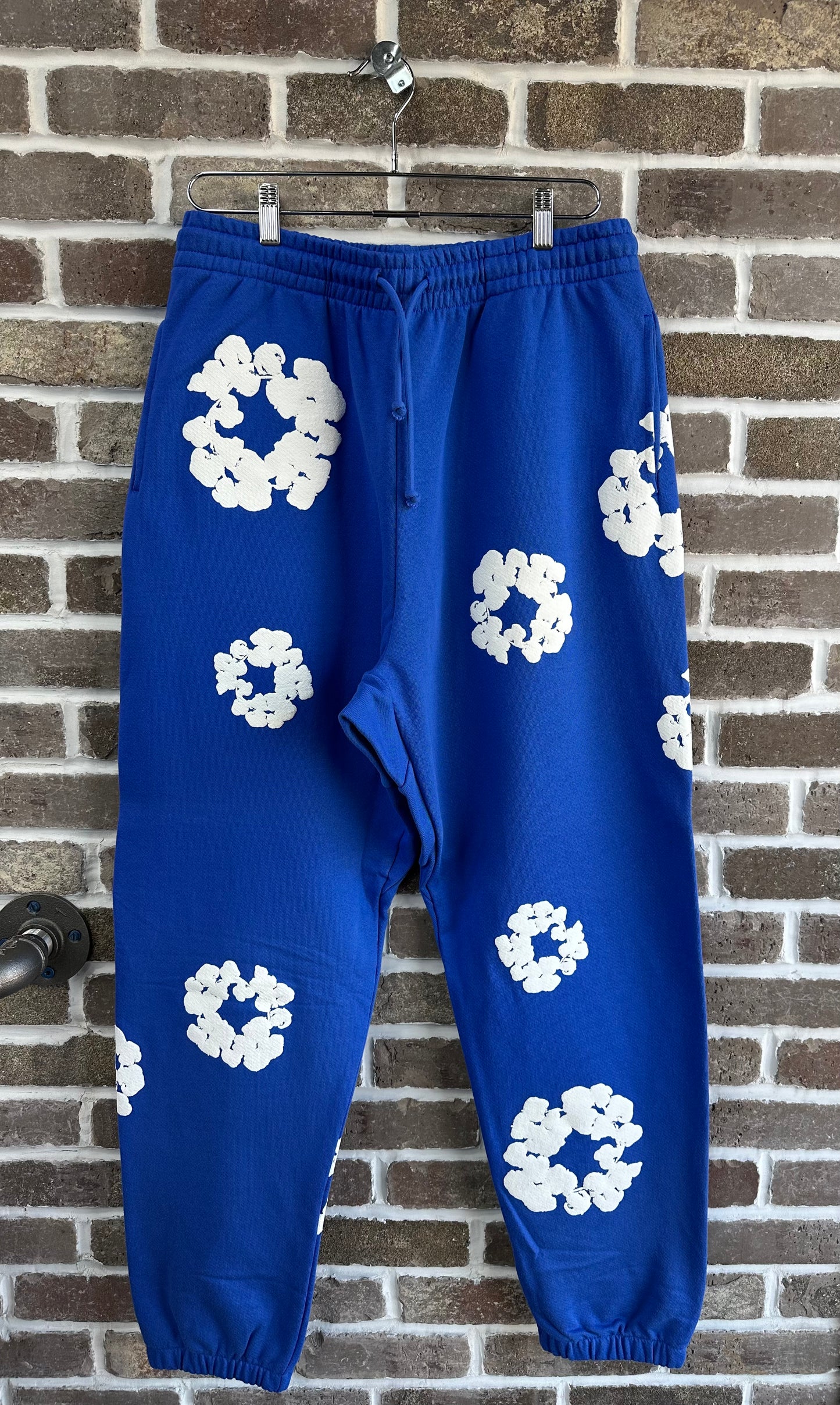 Denim Tears The Cotton Wreath Sweatpants Blue