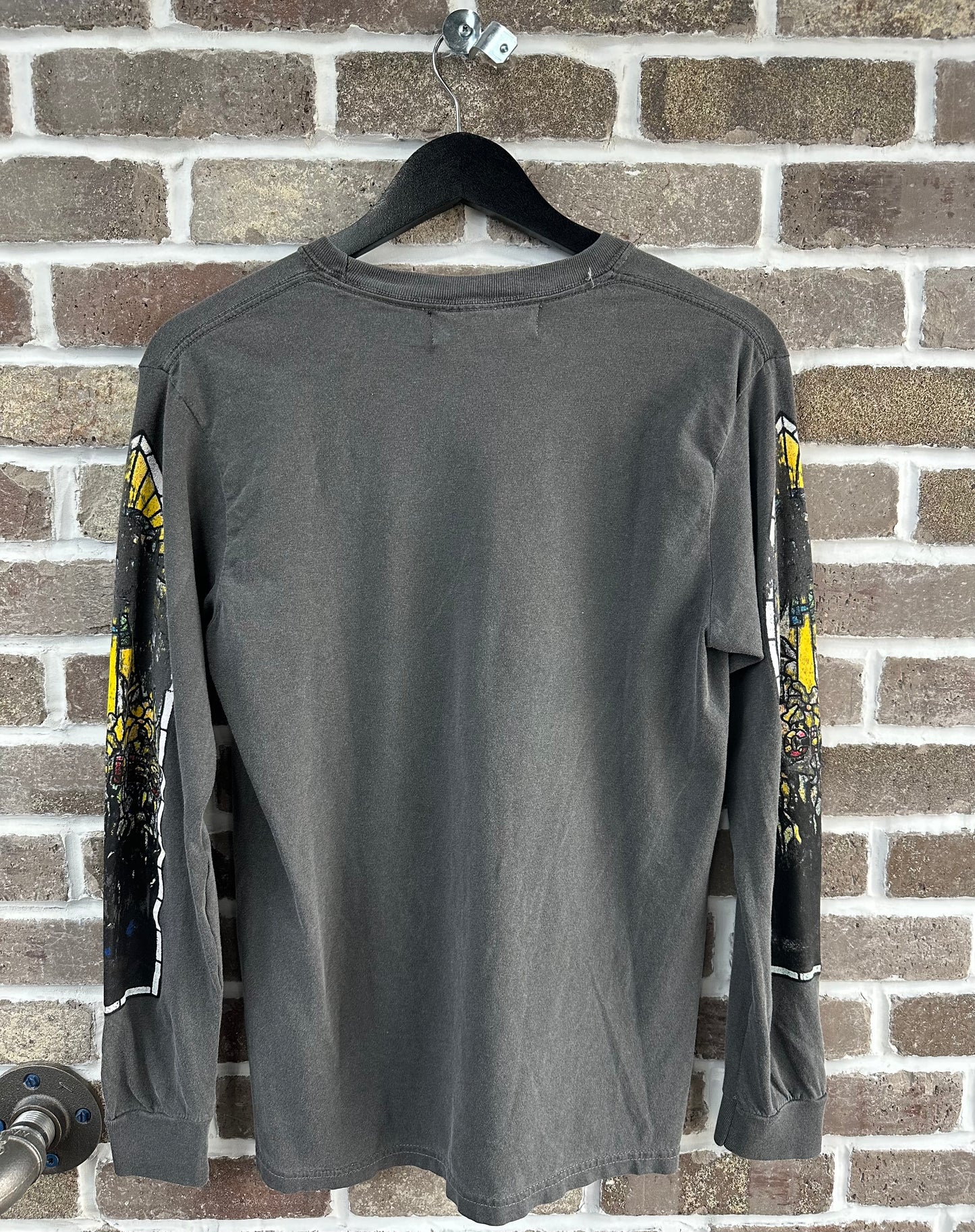 Who Decides War Faded Glass Grey Longsleeve