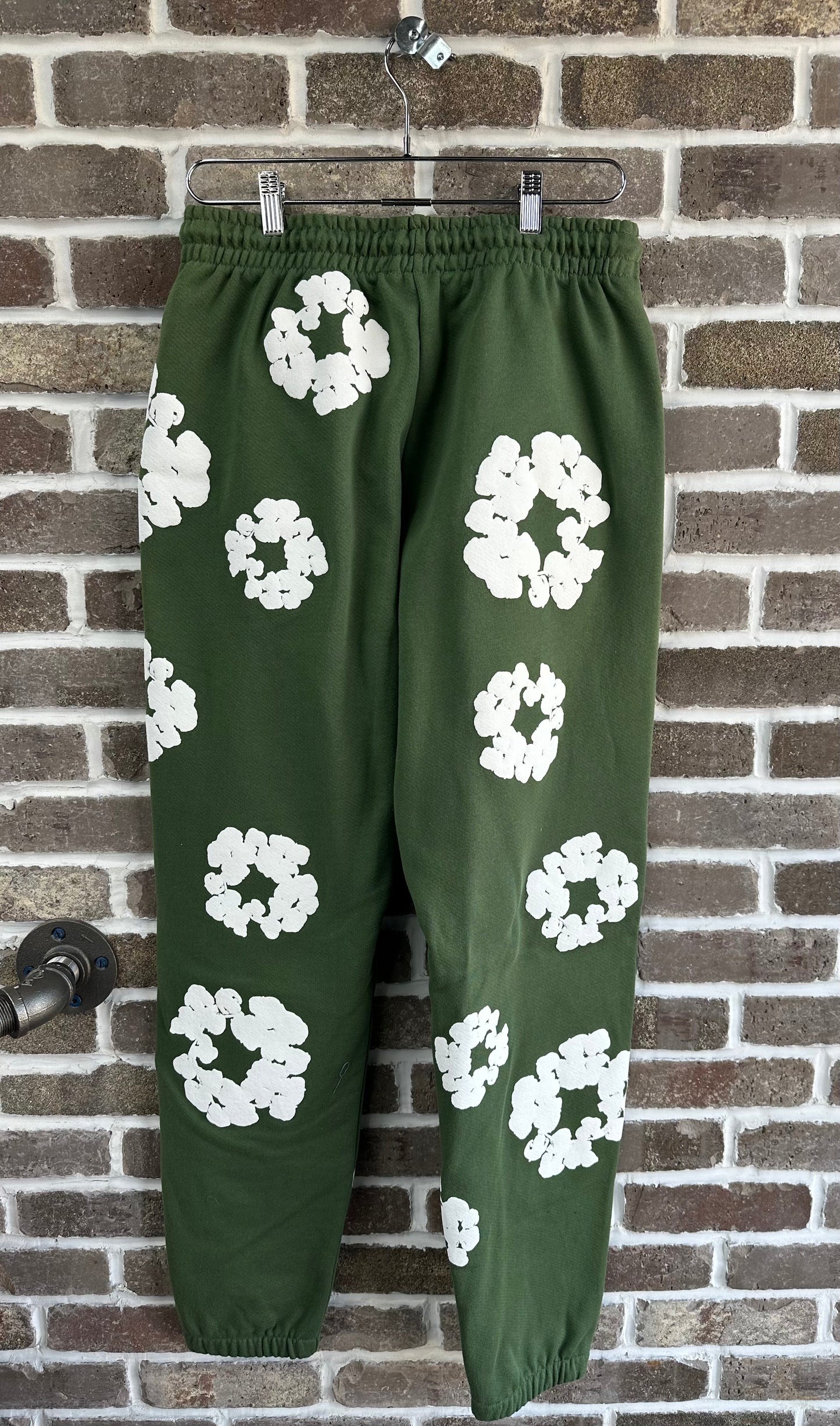 Denim Tears The Cotton Wreath Sweatpants Green