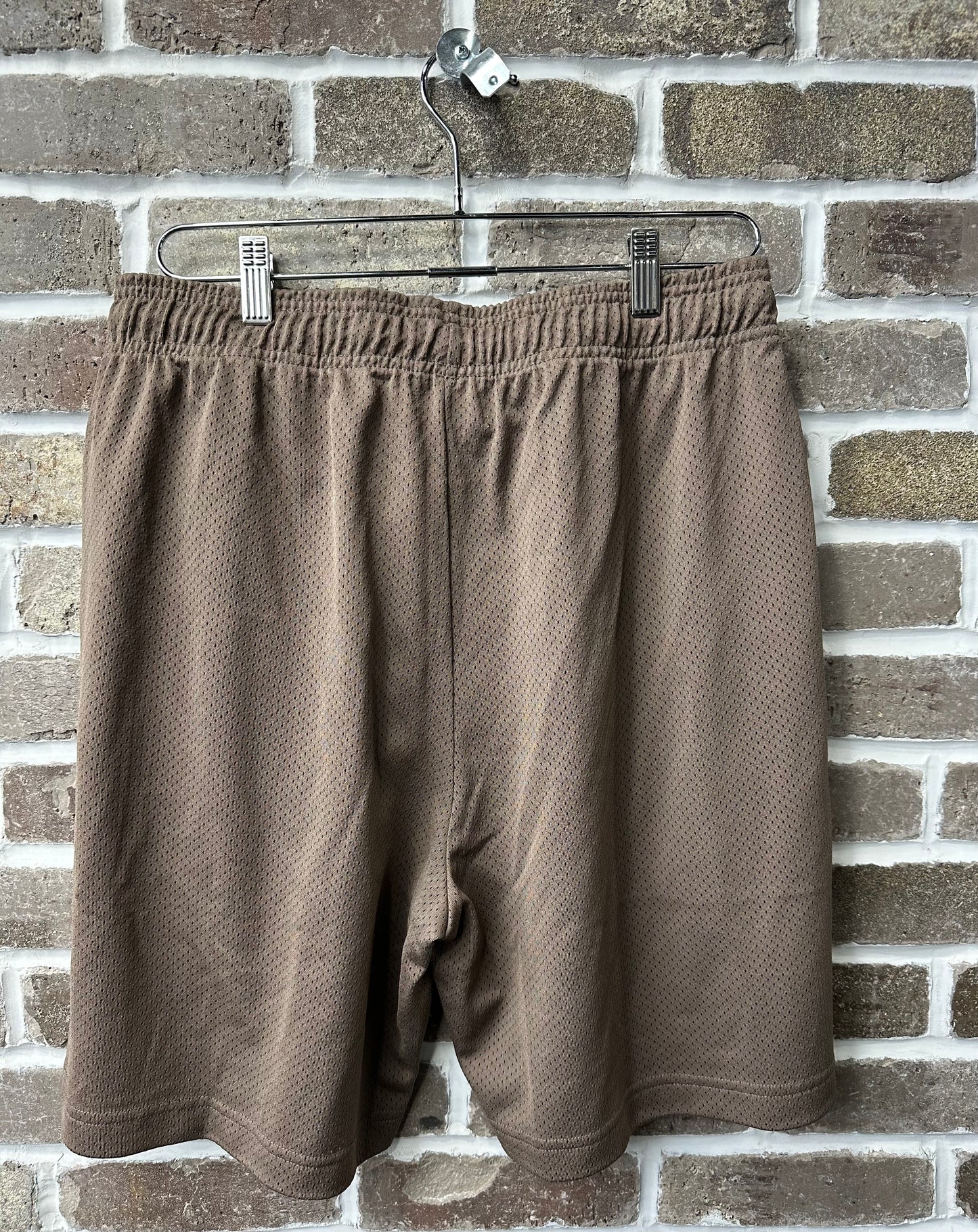 Warren Lotas Barbed Wire Brown Mesh Shorts