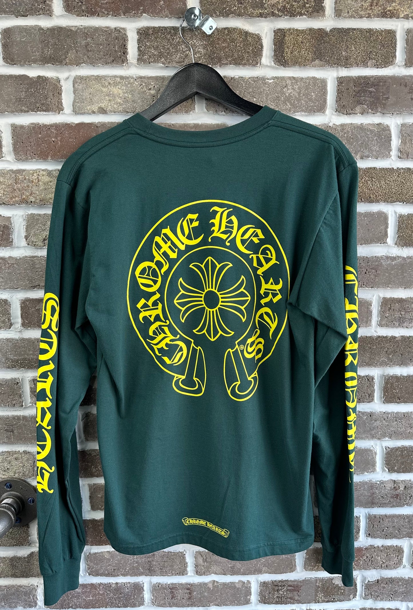 Chrome Hearts Horseshoe Longsleeve Green/Yellow