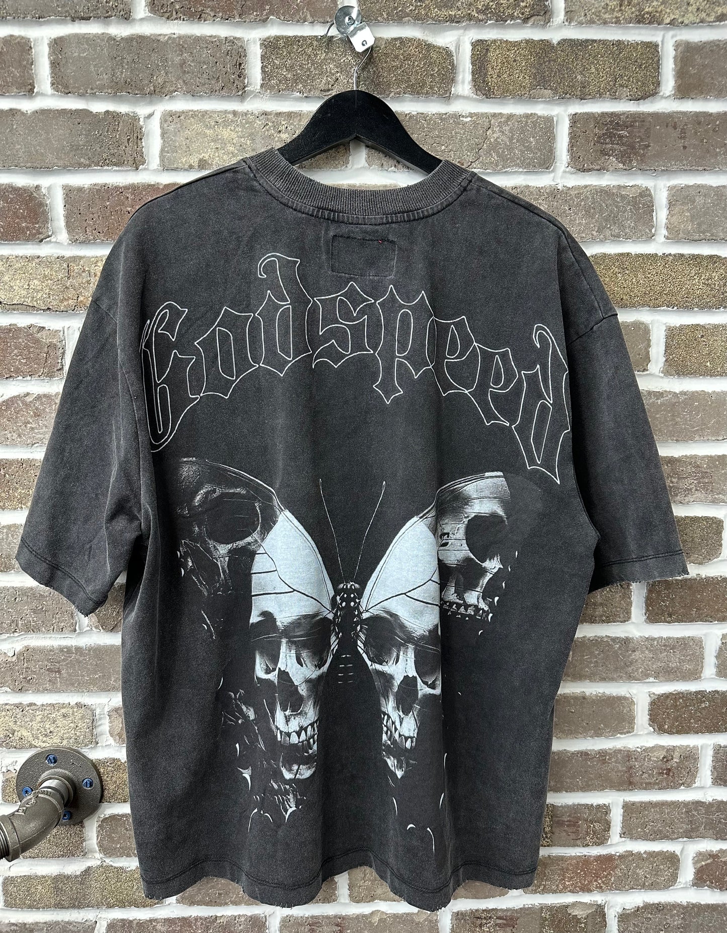 Godspeed Butterfly Effect Tee Black Wash