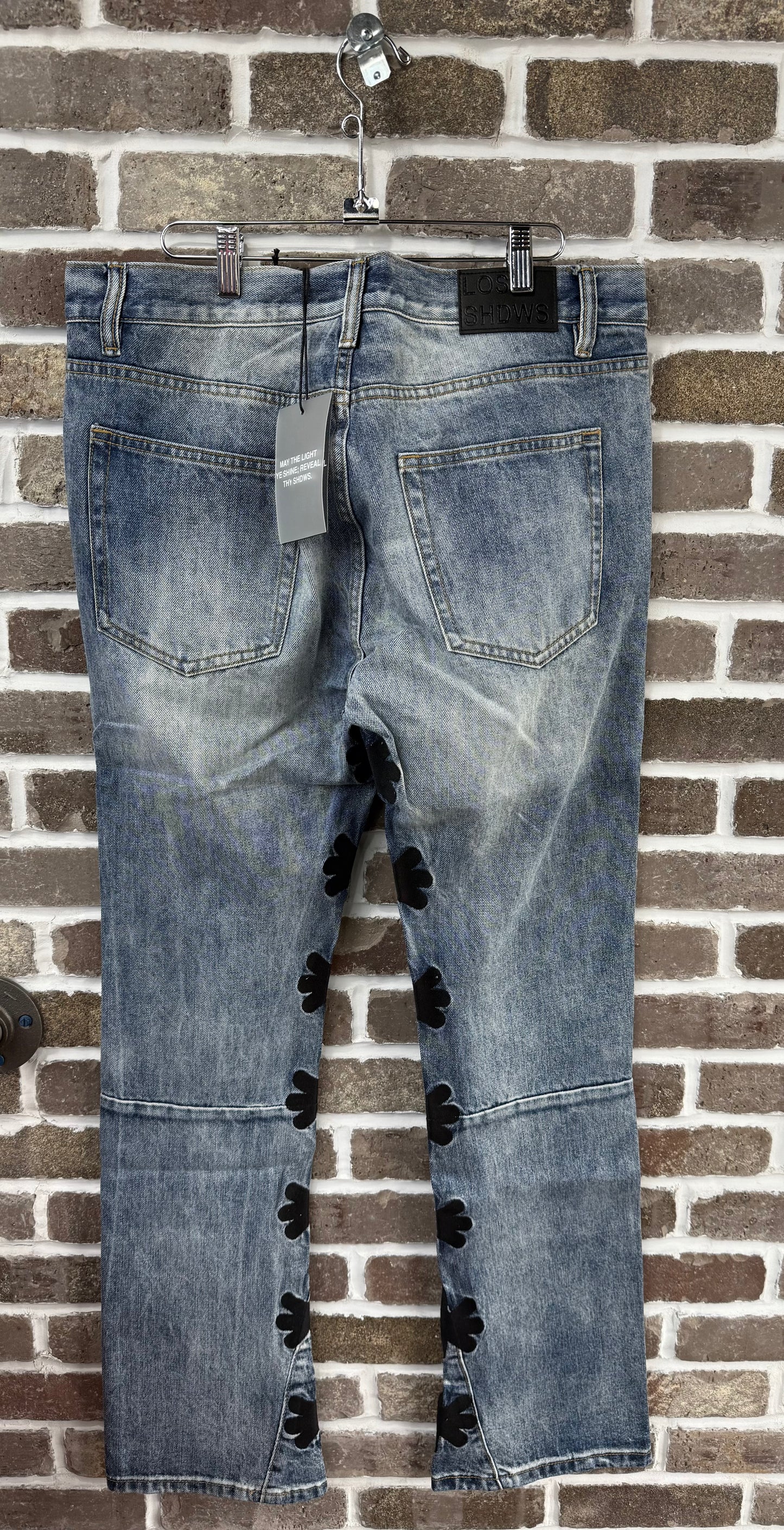 Lost Shdws Denim Black Jeans
