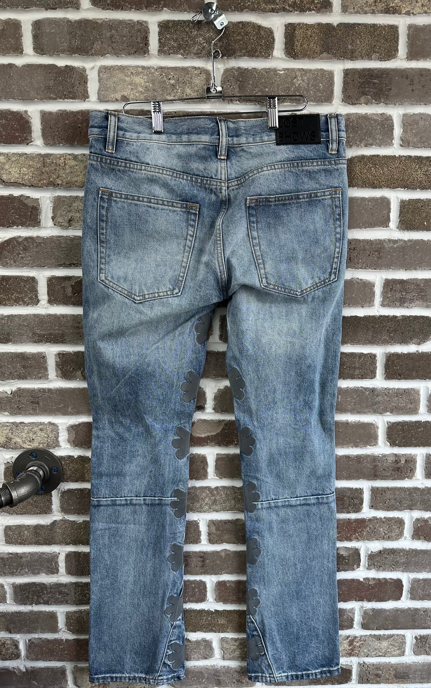 Lost Shdws Blue/Grey Denim Jeans