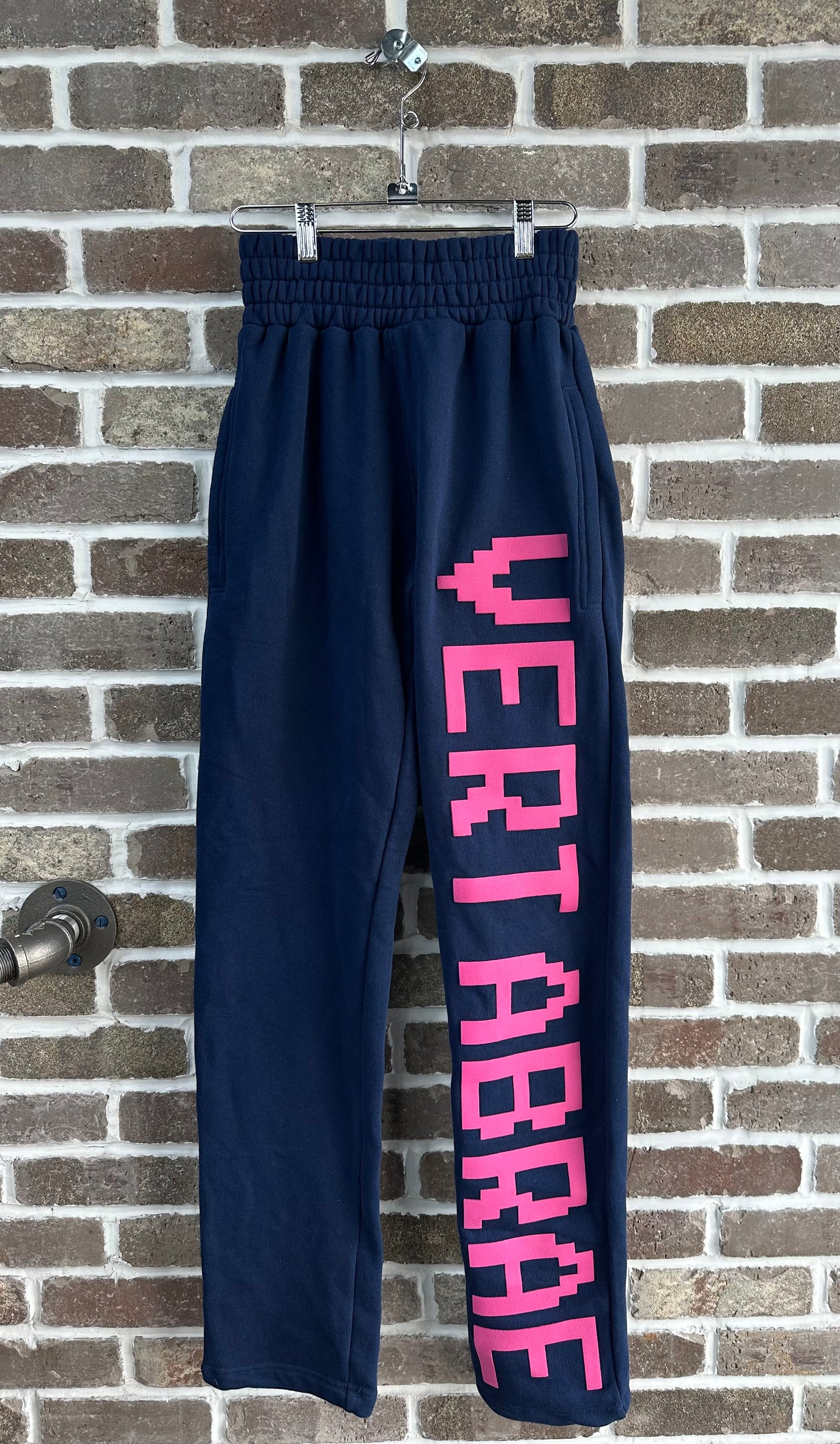 Vertabrae Blue/Pink Sweatpants