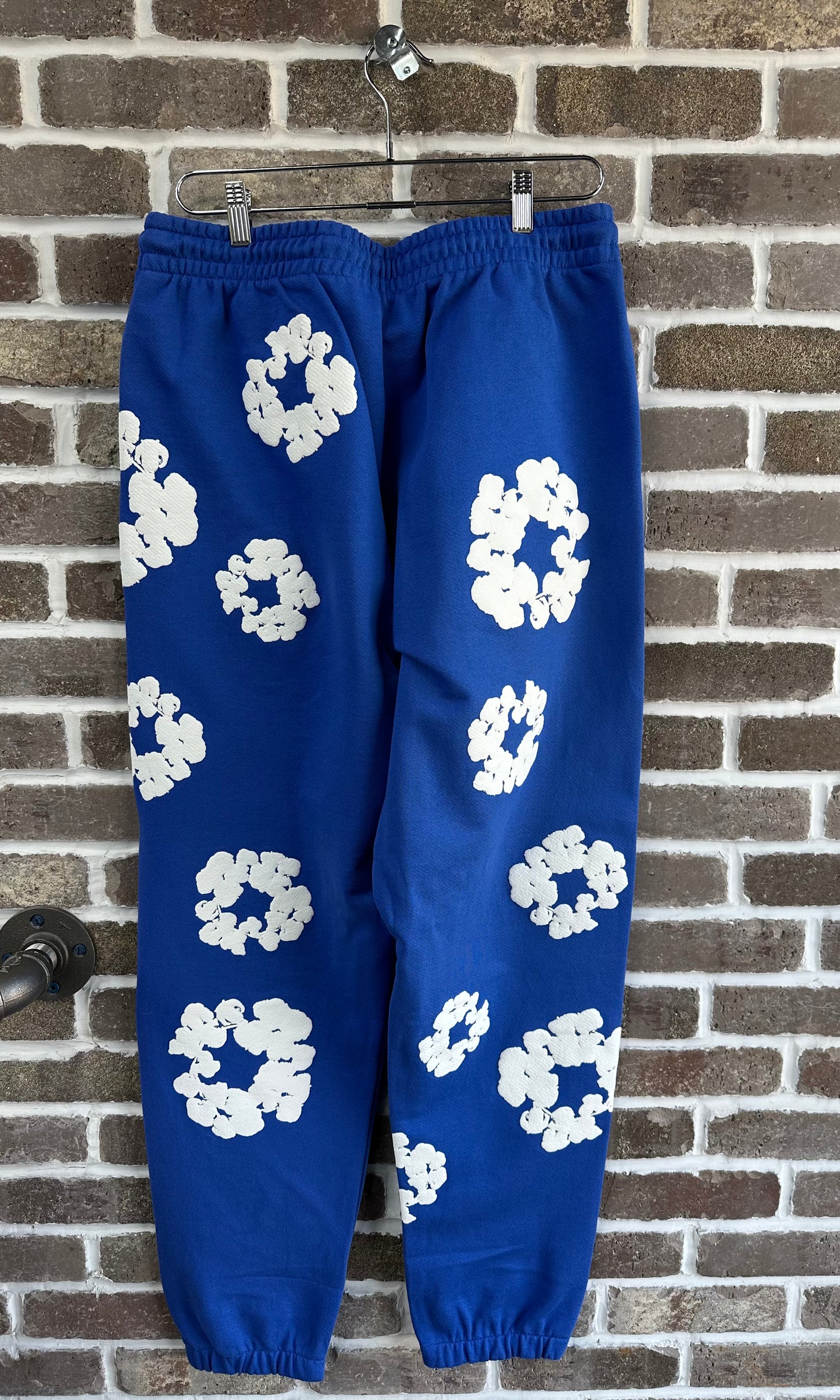 Denim Tears The Cotton Wreath Sweatpants Blue