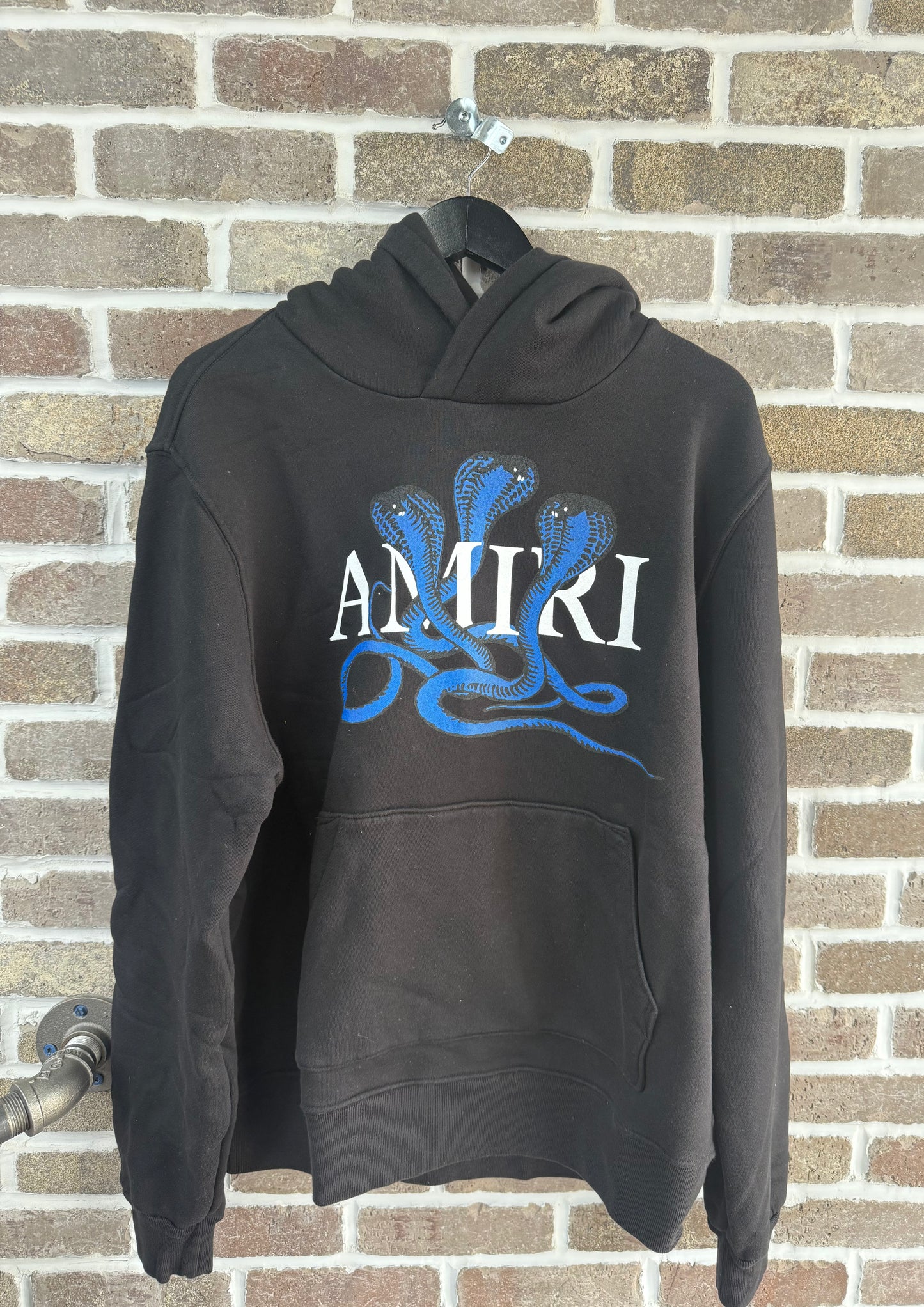 Amiri Poison Cobra Black/Blue Hoodie