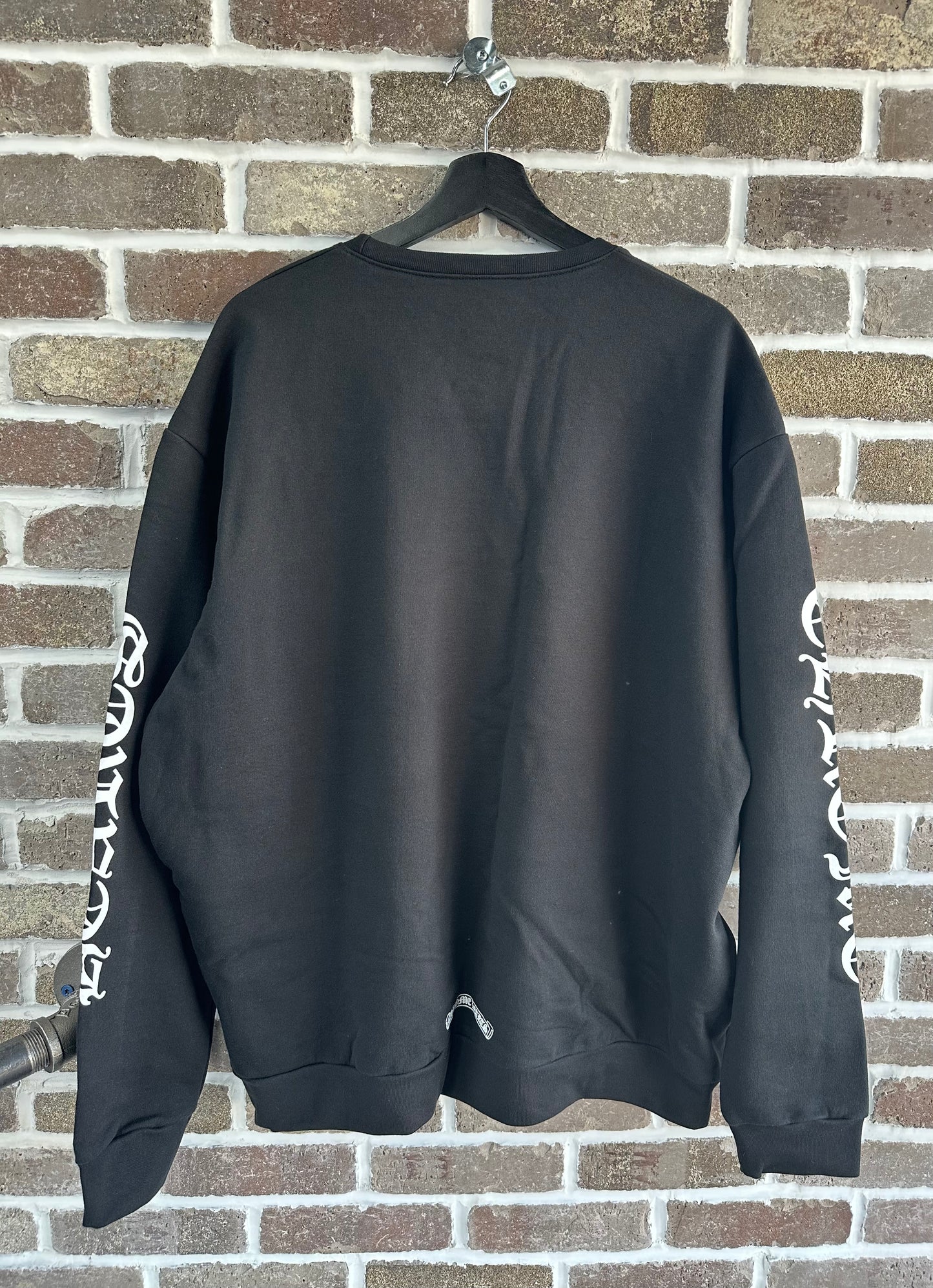 Chrome Hearts Black Crewneck Sweater