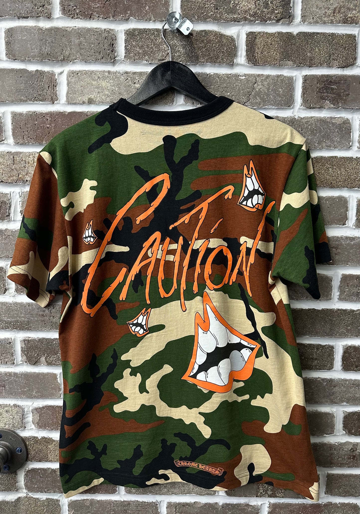 Chrome Hearts Matty Boy Caution Camo Tee