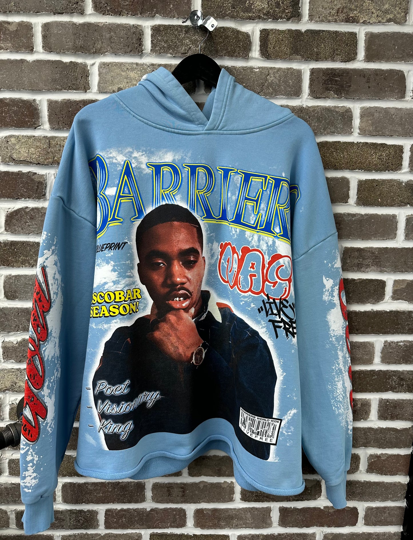 BarriersNY Nas Clouds Hoodie