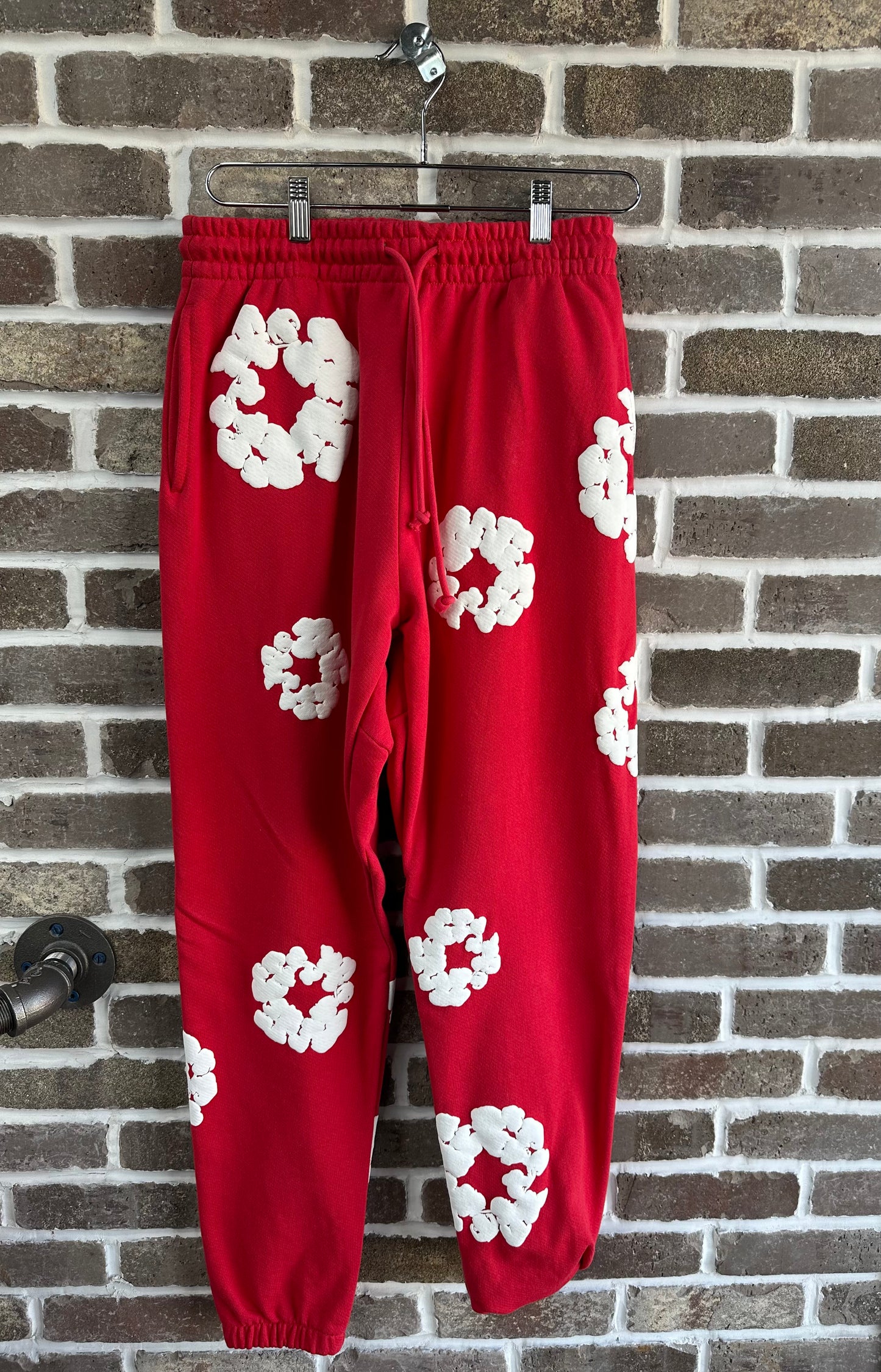 Denim Tears The Cotton Wreath Sweatpants Red