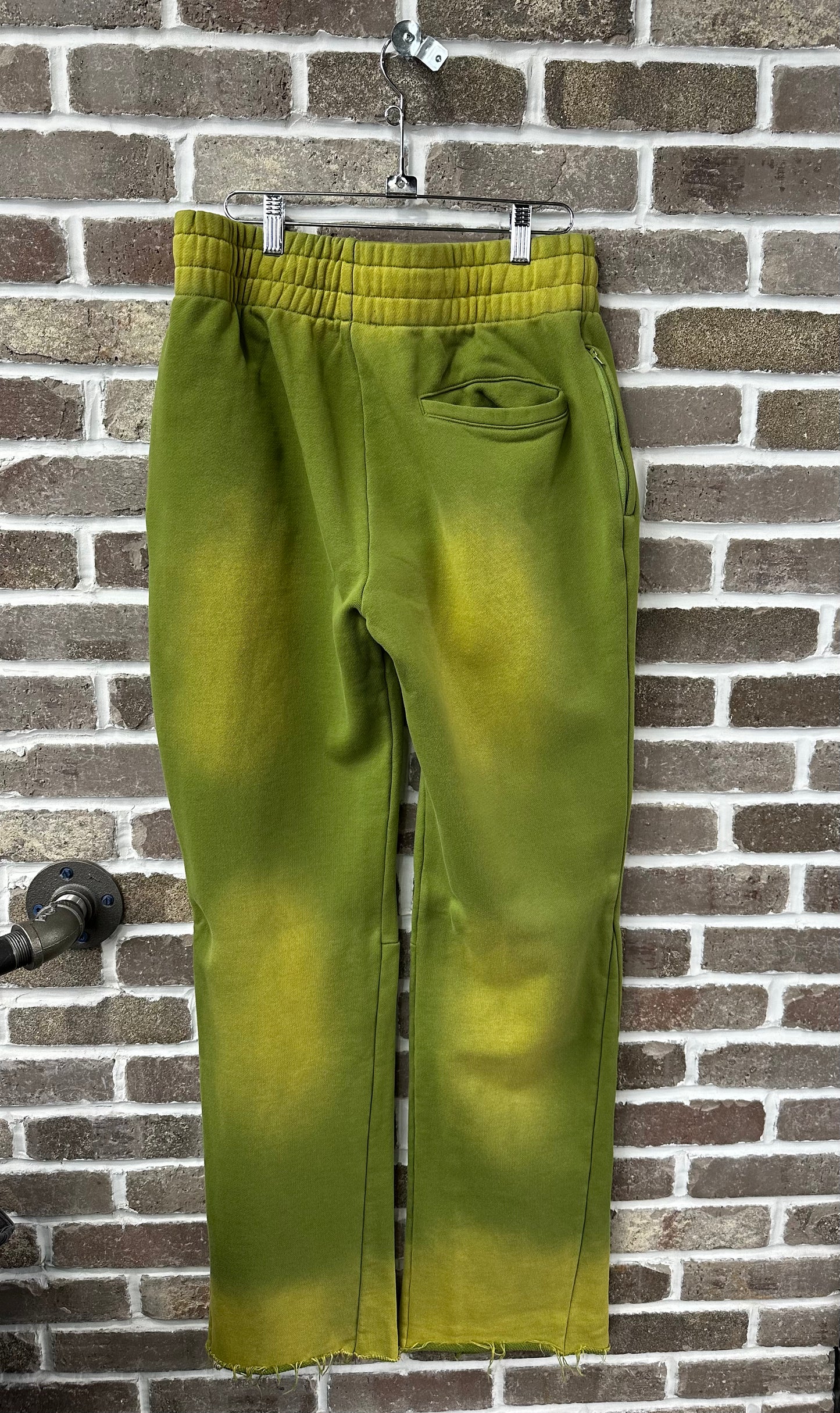 Lost Intricacy Green Sweatpants