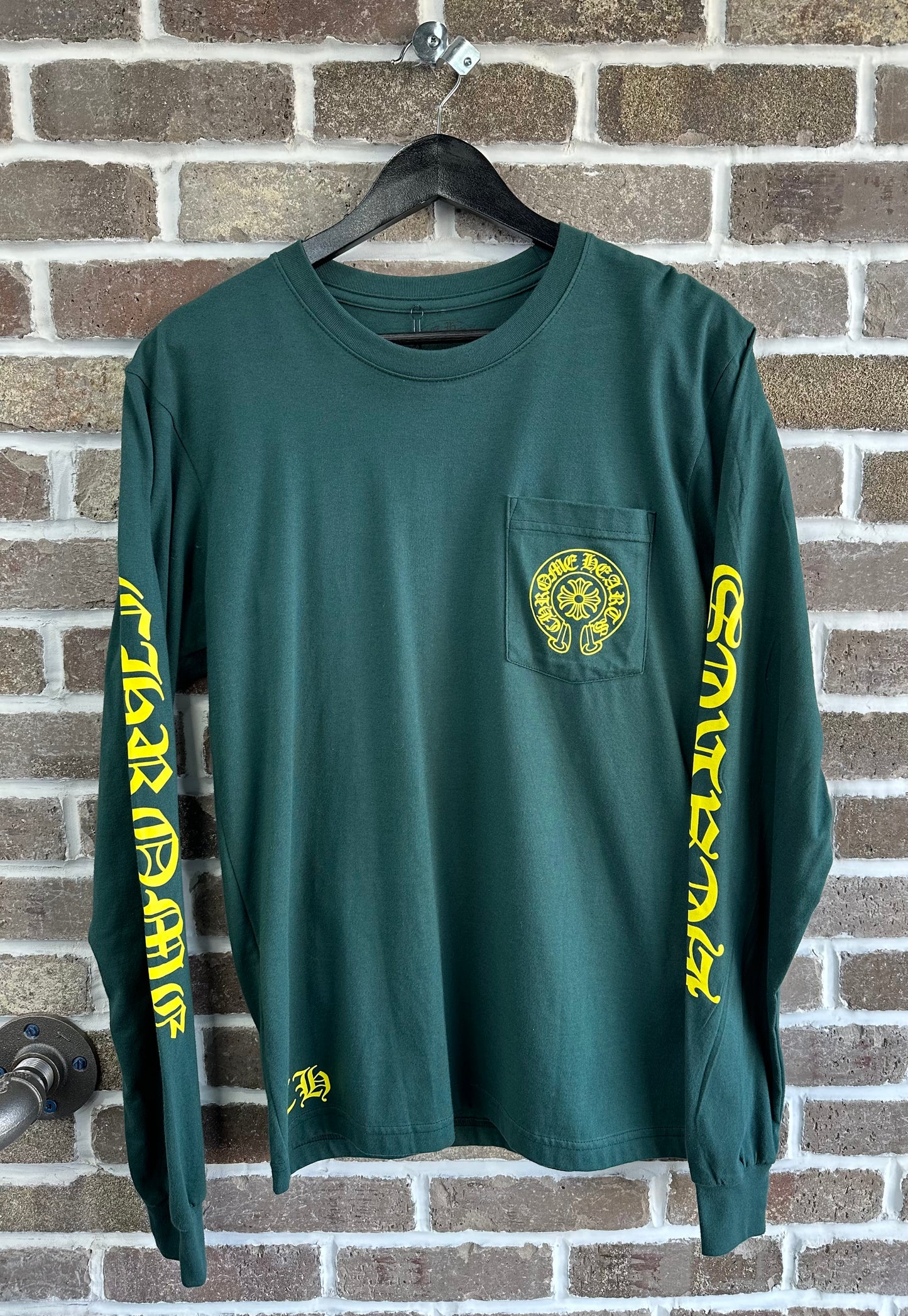 Chrome Hearts Horseshoe Longsleeve Green/Yellow