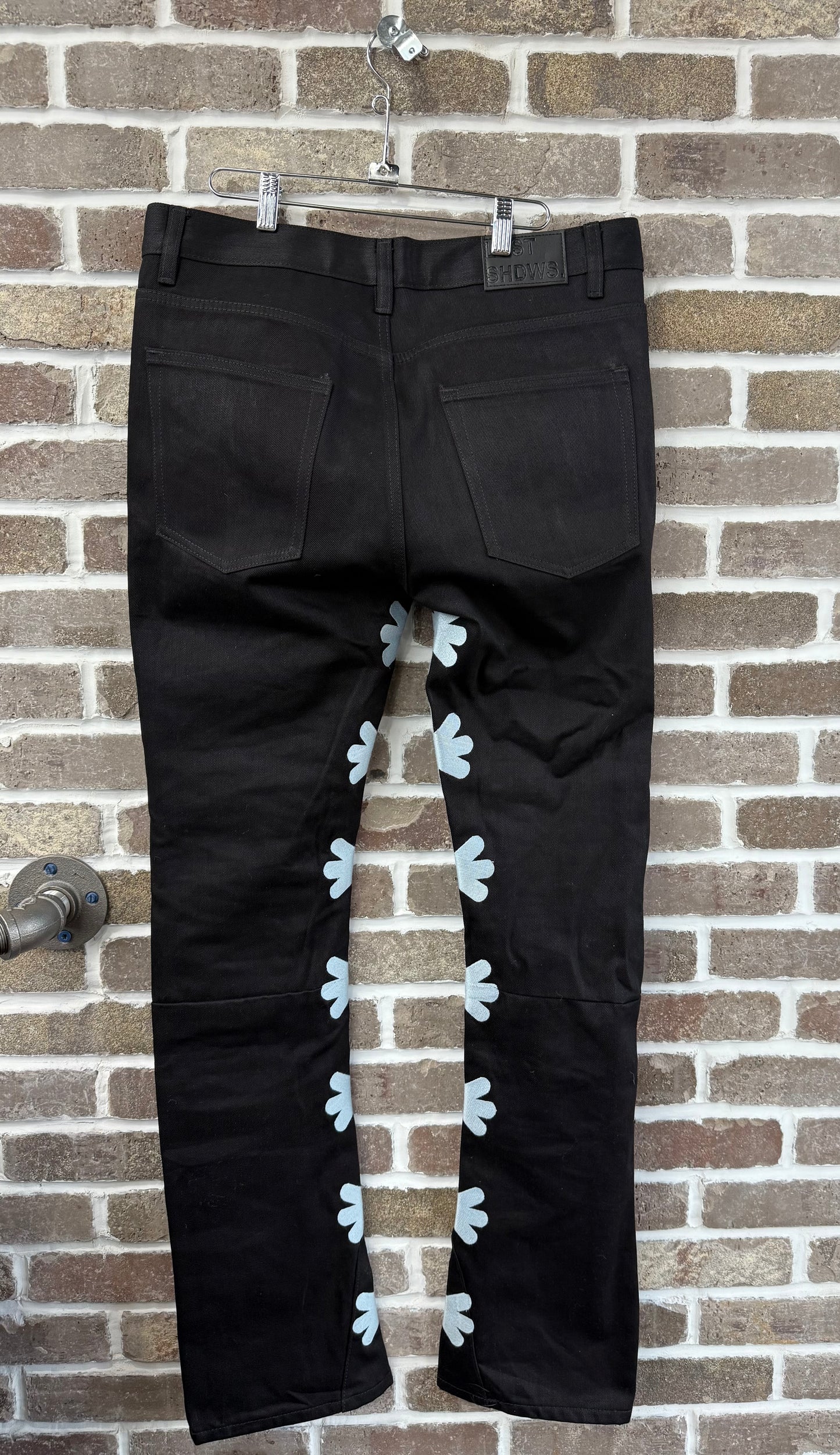 Lost Shdws Black Frost Denim Jeans