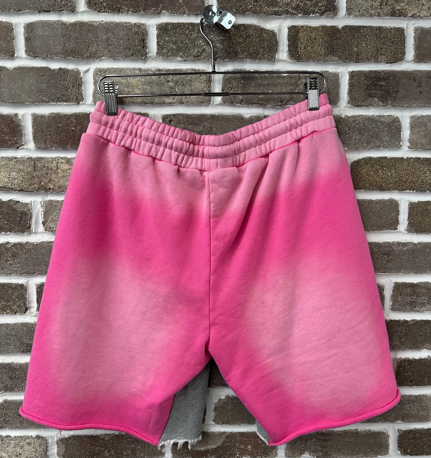 Lost Intricacy Rhinestone Pink Mitt Shorts