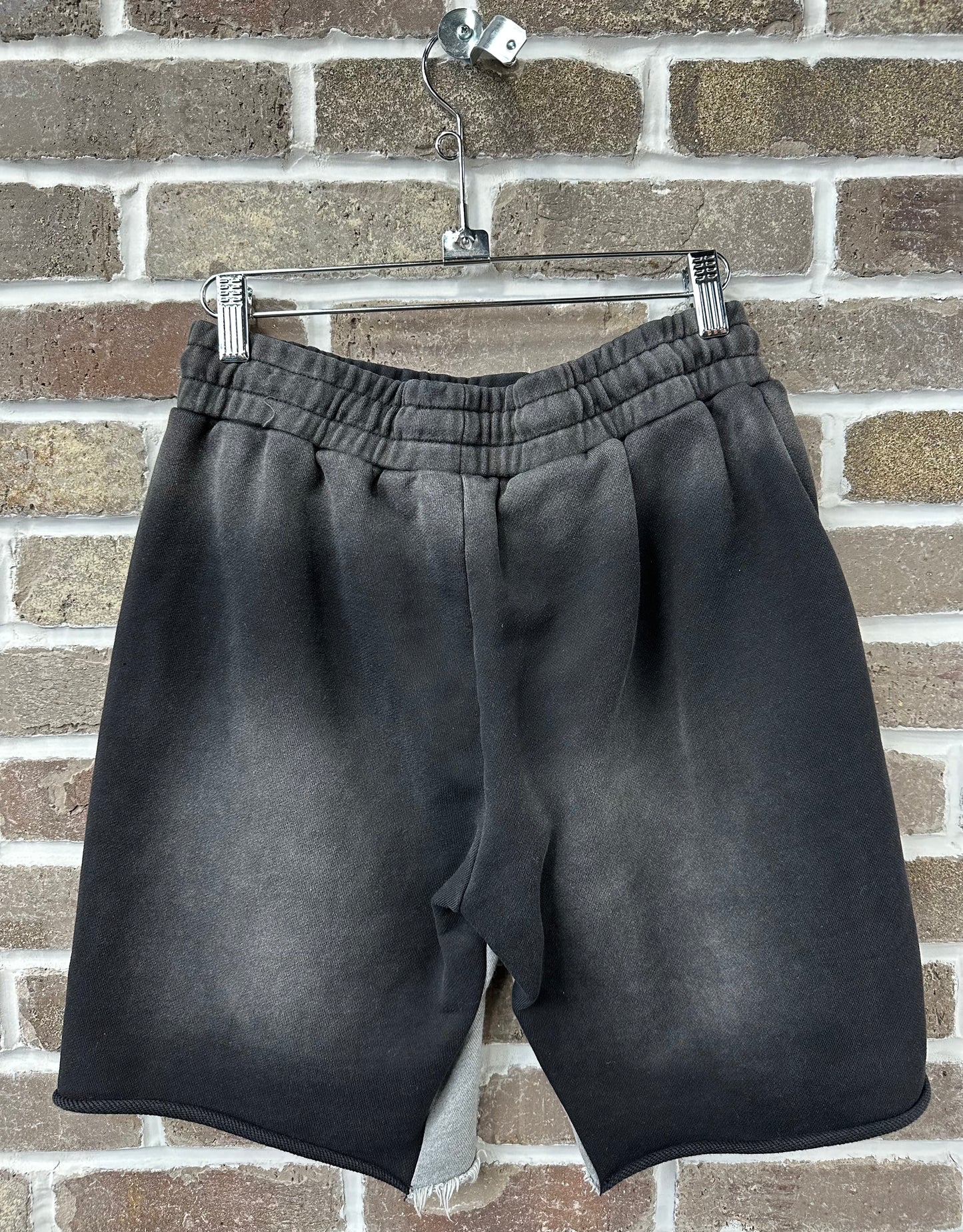 Lost Intricacy Rhinestone Black/Red Mitt Shorts