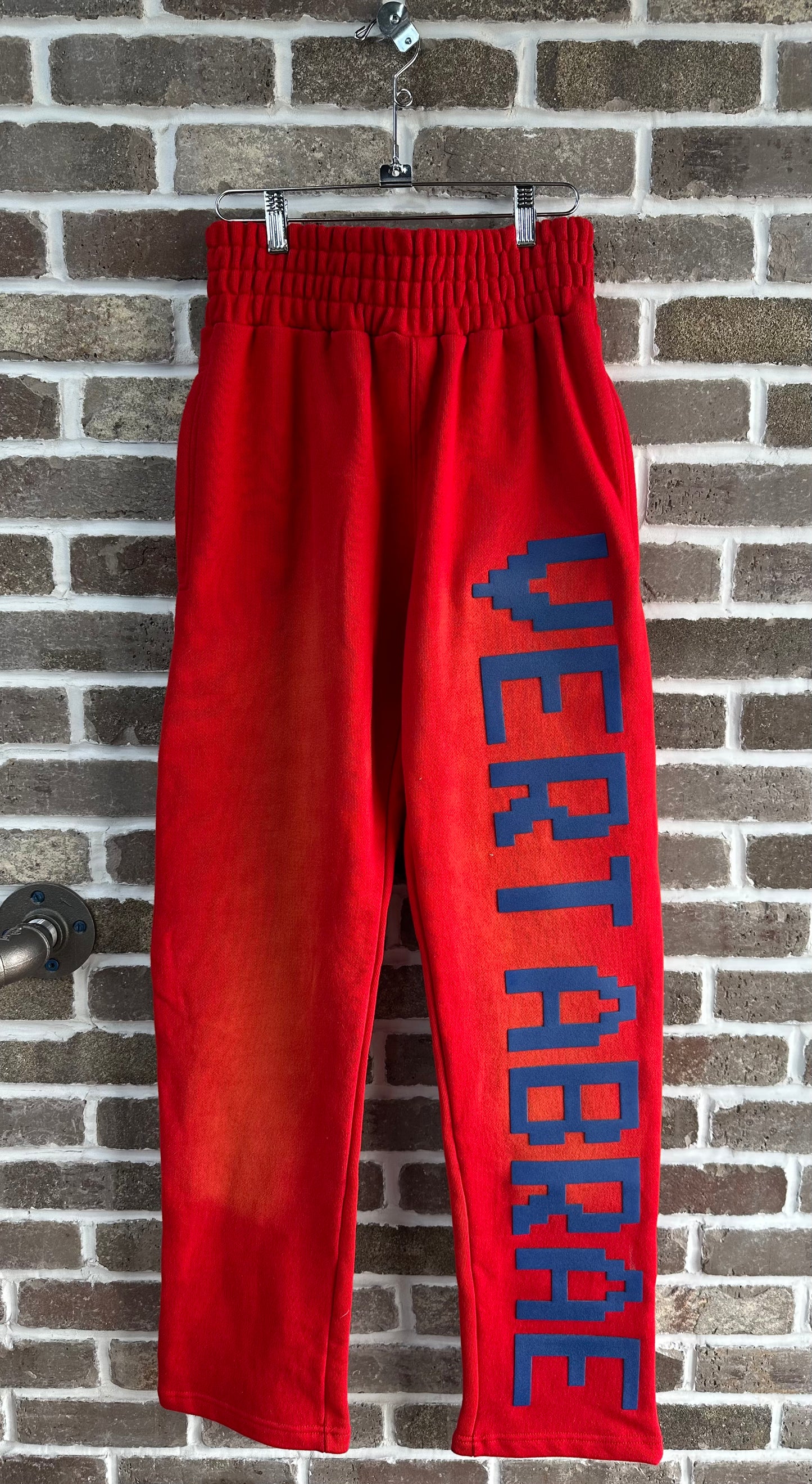 Vertabrae Red/Blue Sweatpants