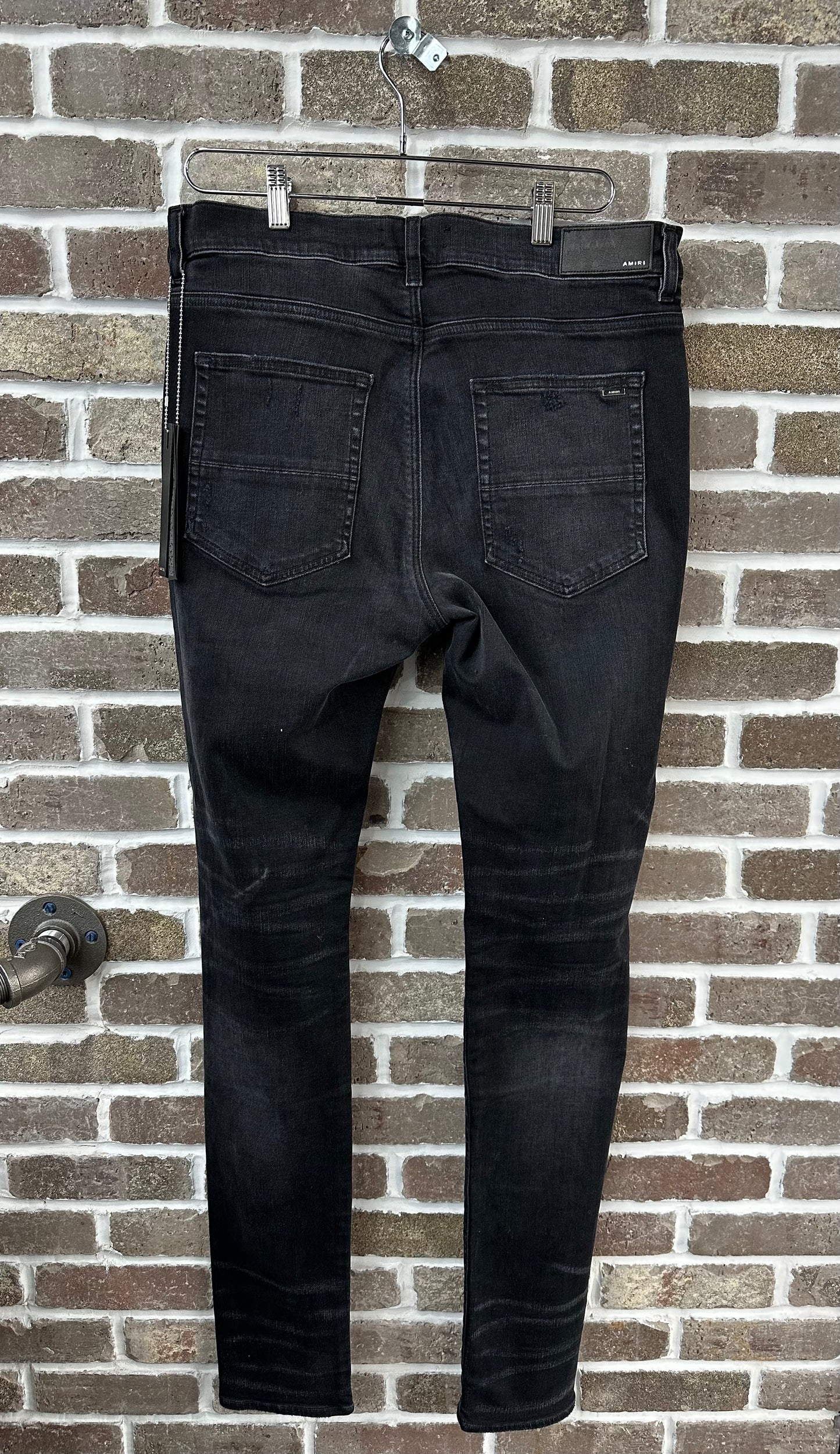 Amiri MX1 Drip Logo Jeans