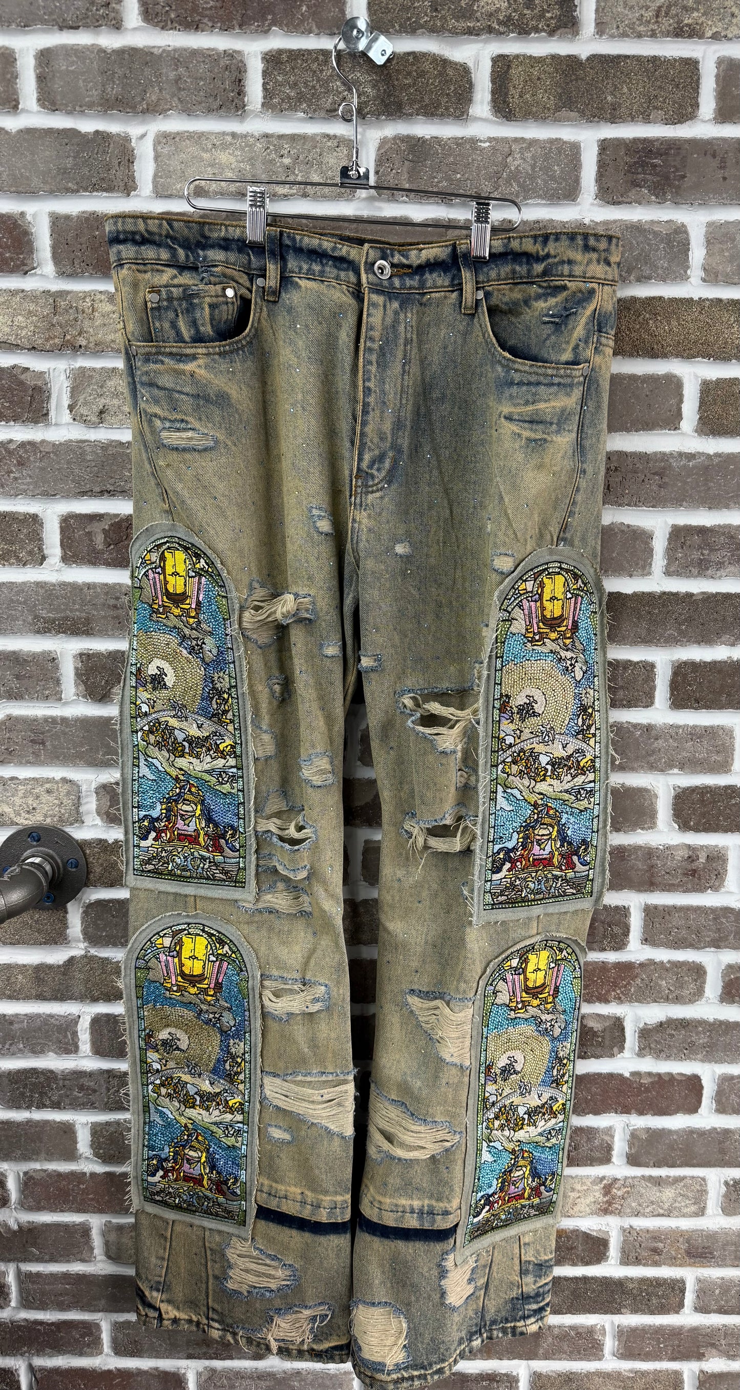 Who Decides War Unfurled Denim Jeans