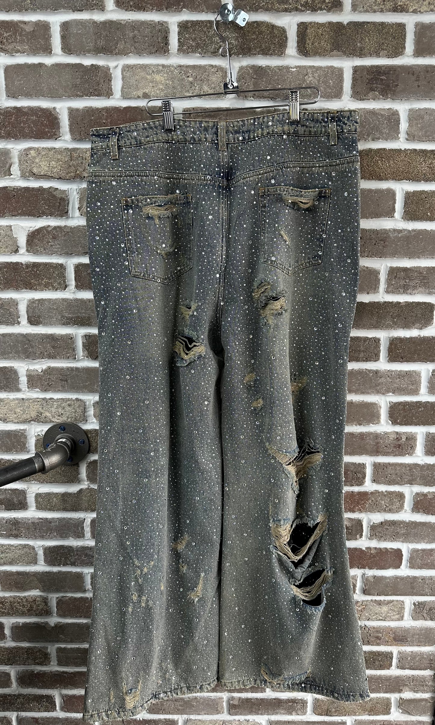 Vale Forever Crystal Rain Denim Jeans
