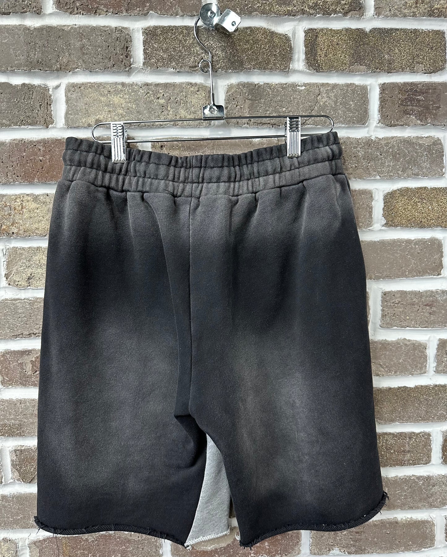 Lost Intricacy Rhinestone Black/Blue Mitt Shorts