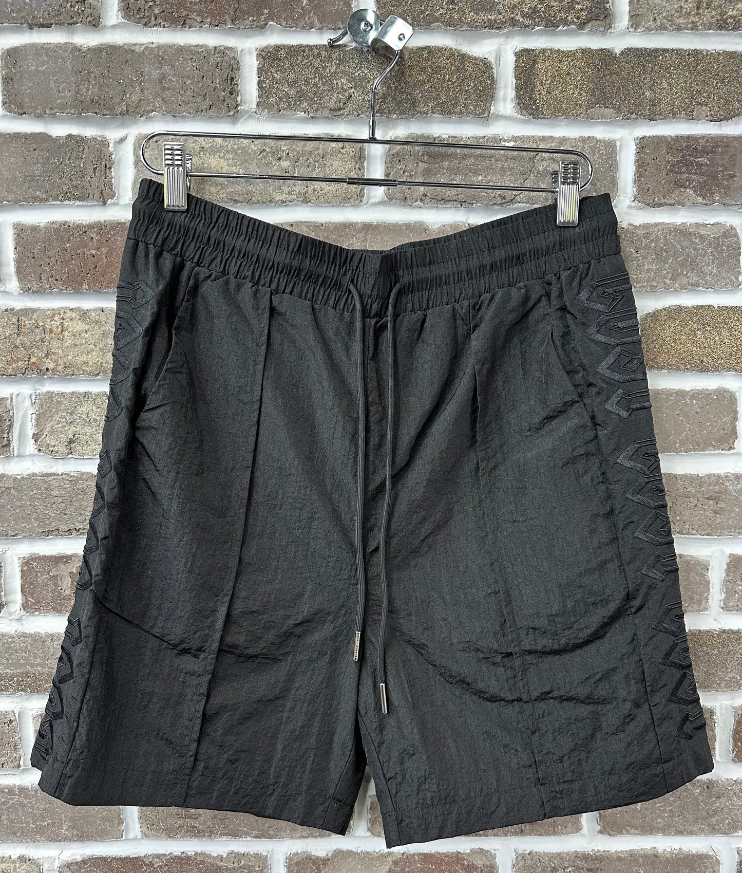 Lost Intricacy Black/Black Track Shorts