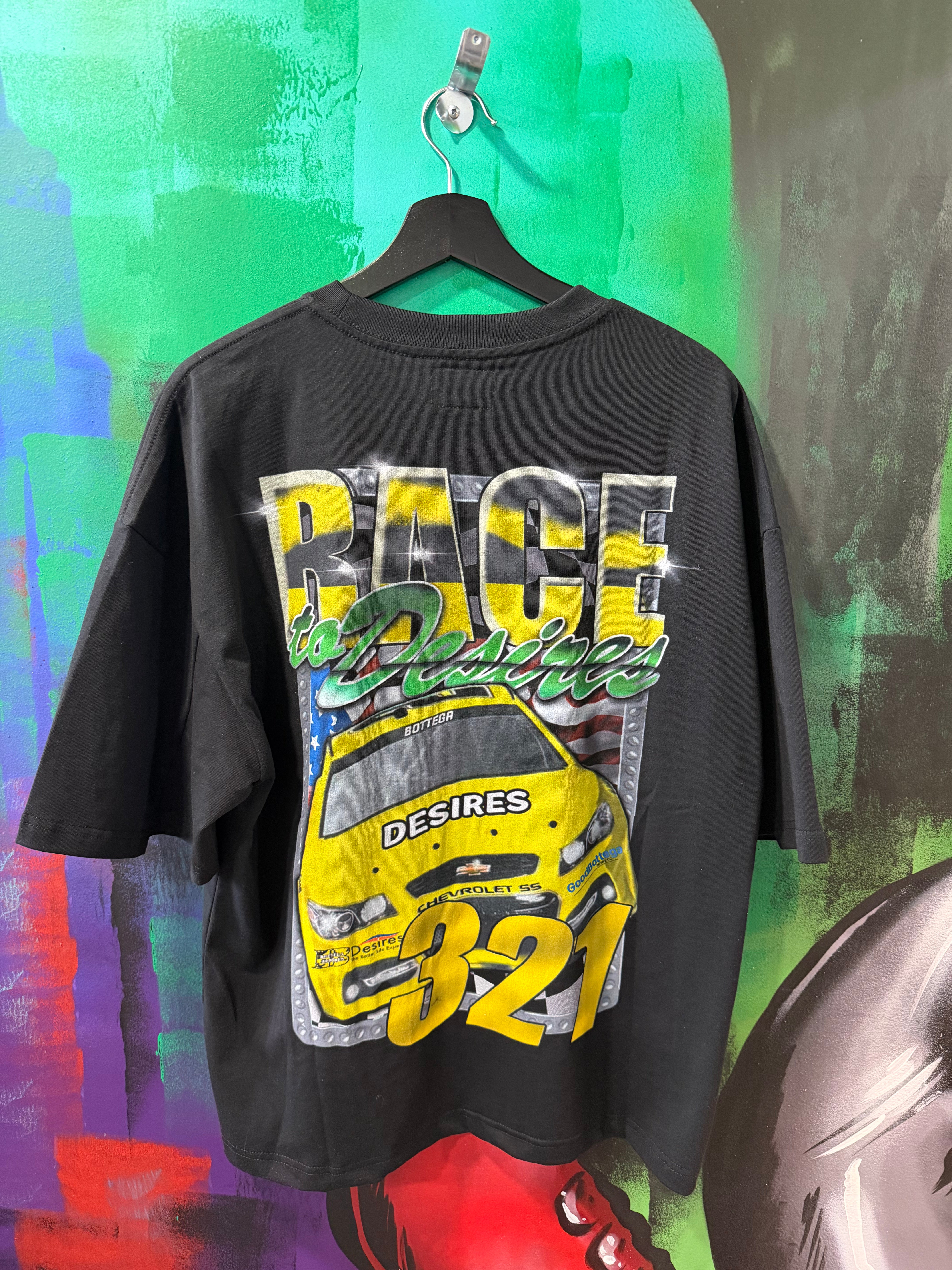 Bottega Desires Race Black Tee