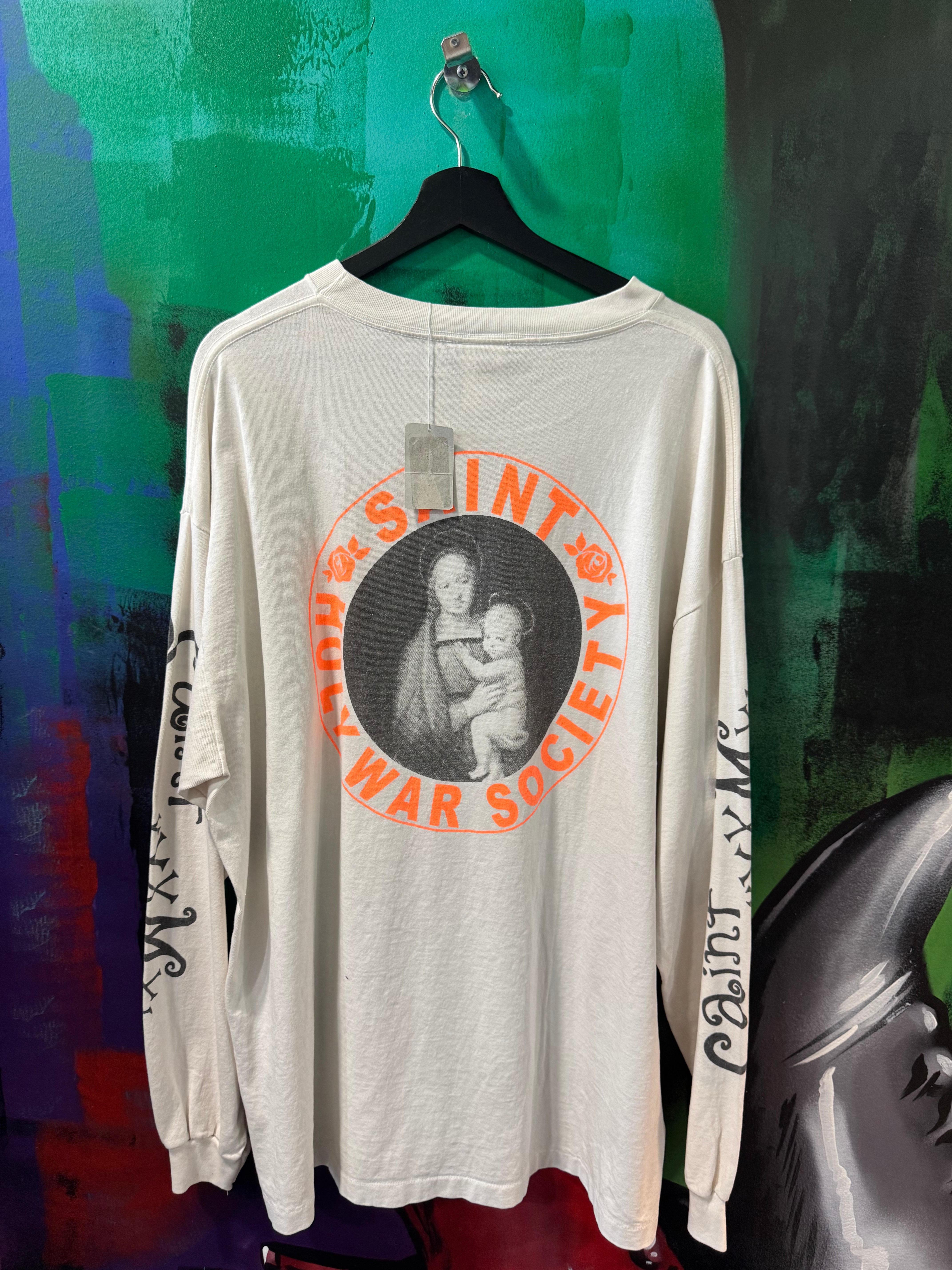Saint Mxxxx Say a Prayer and Get Lost in the Flames Longsleeve Tee