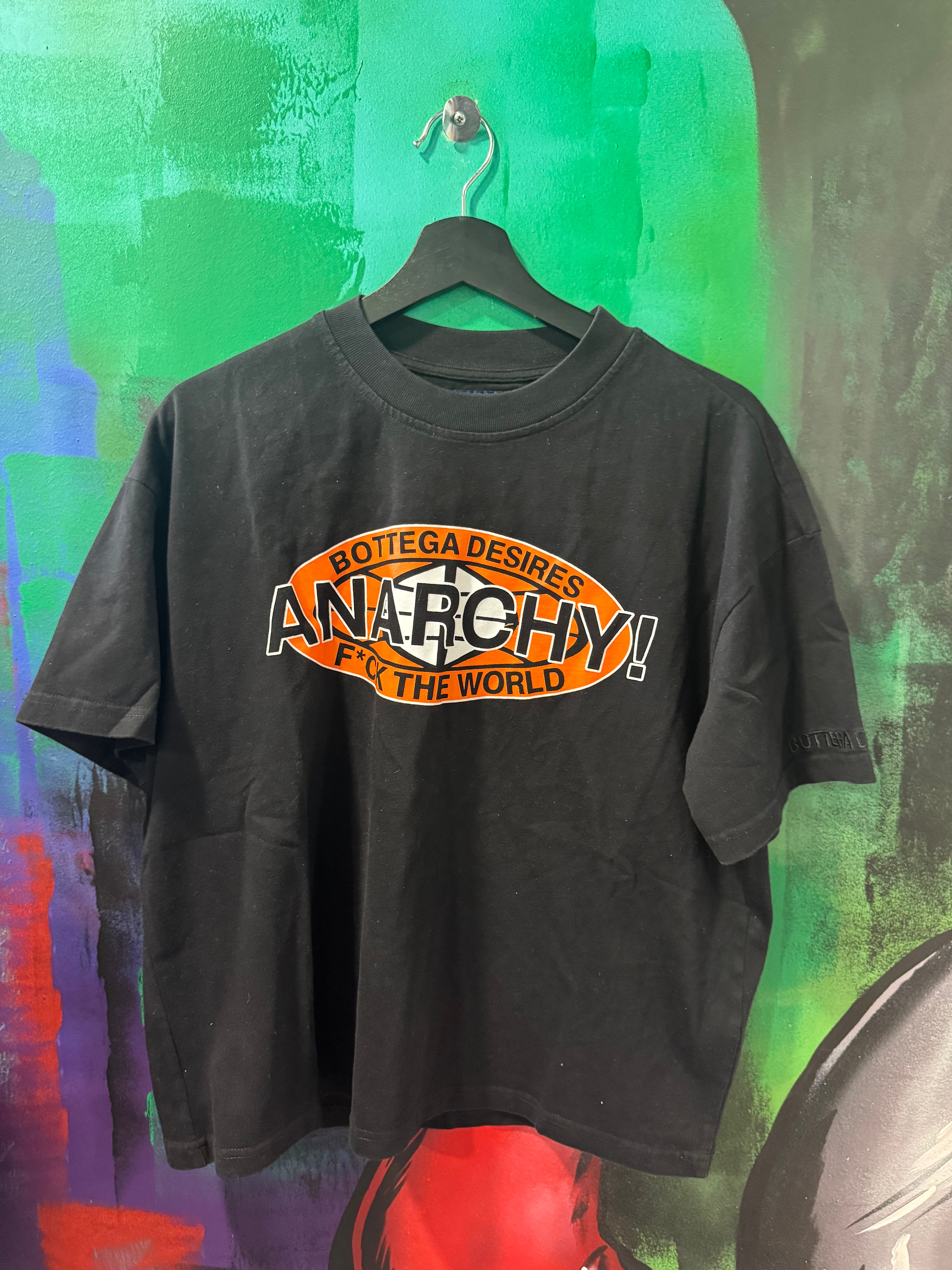 Bottega Desires Anarchy Black Tee