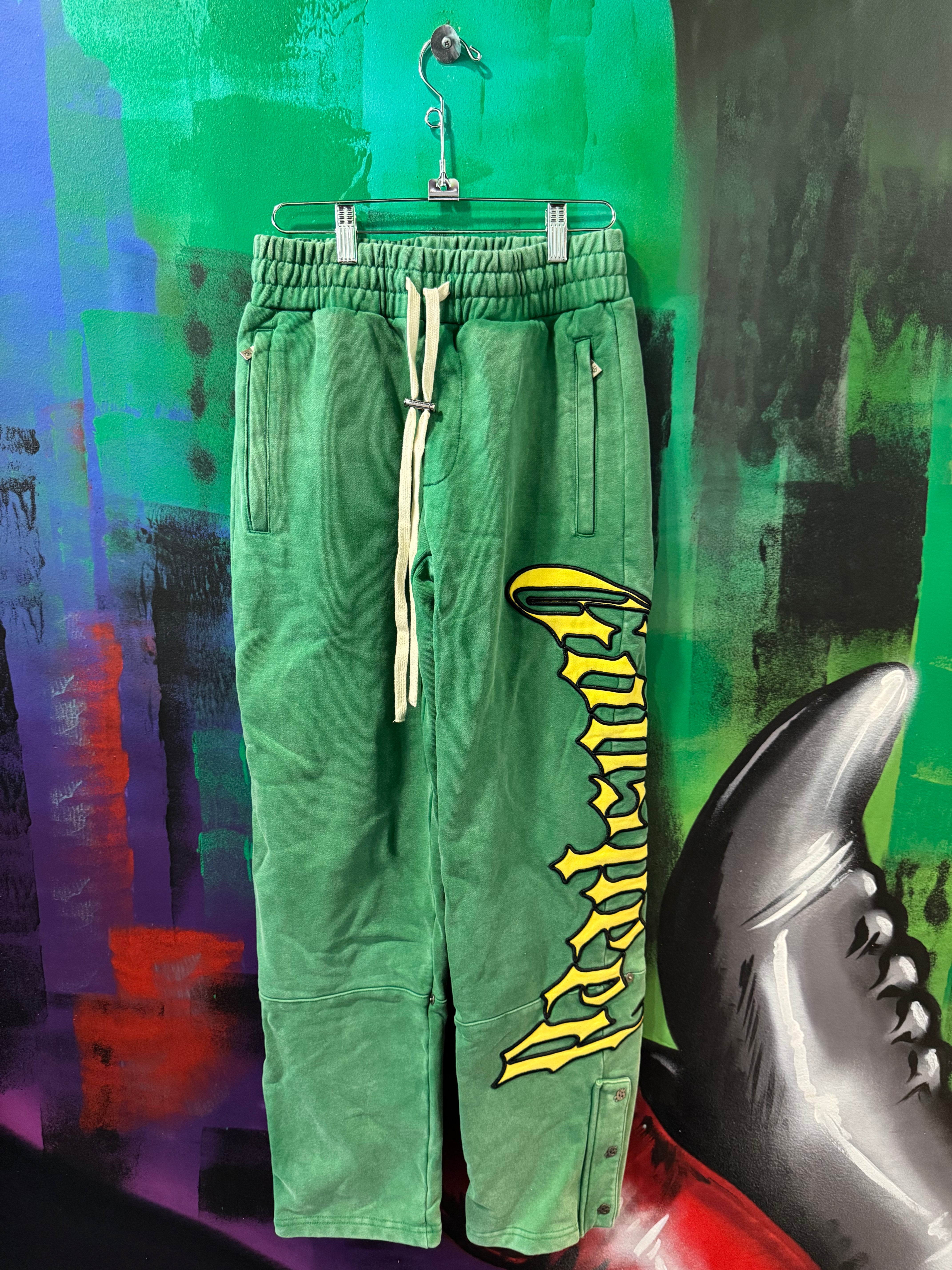 Godspeed OG Logo Green/Yellow Sweatpants